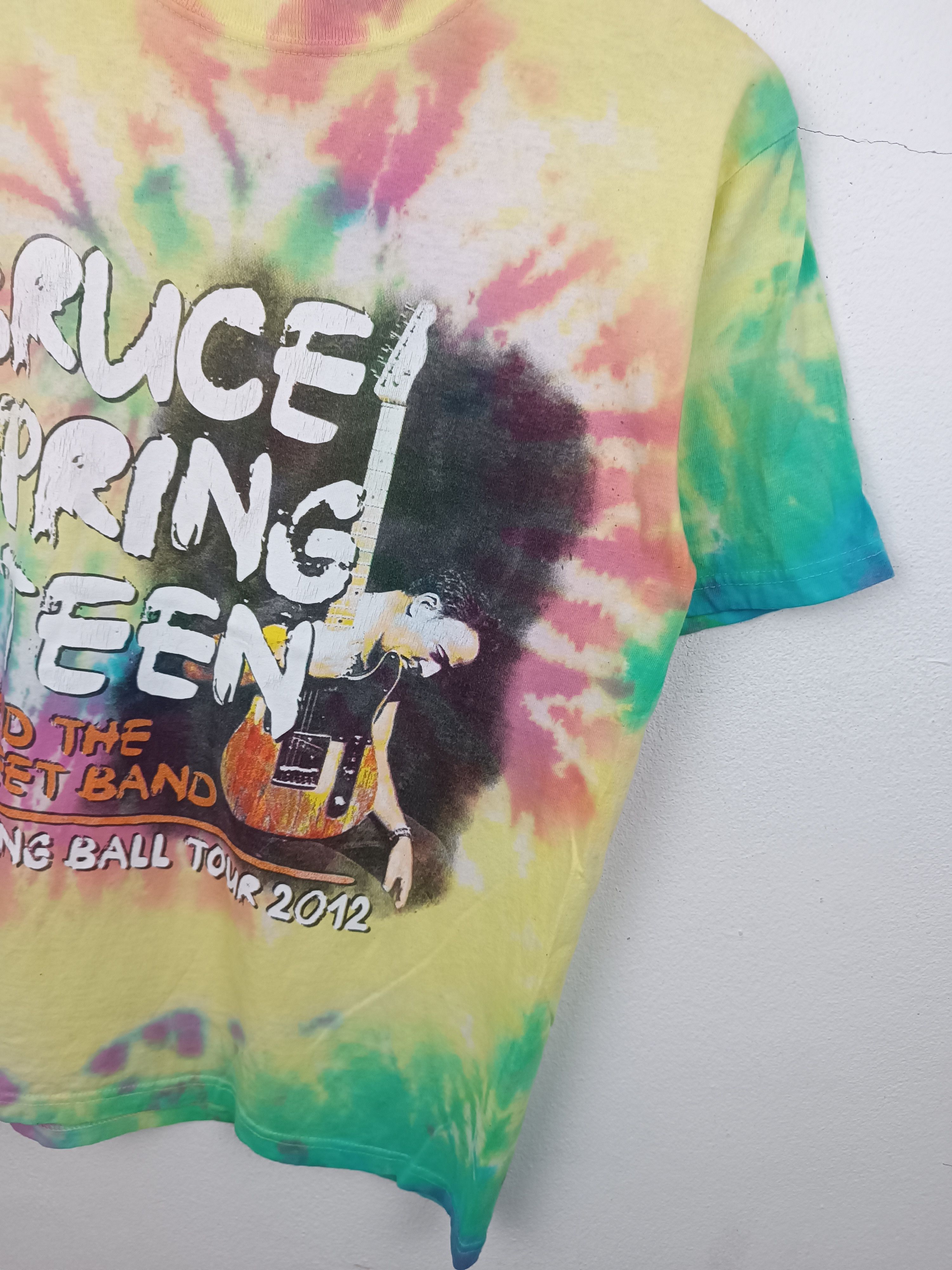 Band Tees VINTAGE 2012 BRUCE SPRINGSTEEN & E STREET BAND WRECKING BALL Size US M / EU 48-50 / 2 - 7 Thumbnail
