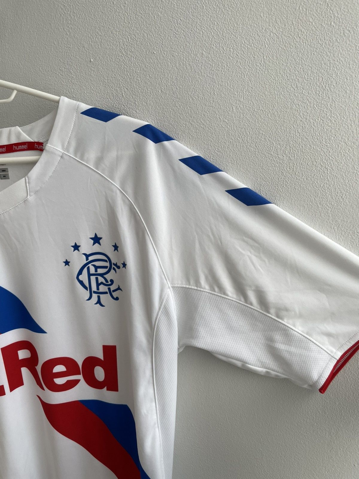Hummel Rangers 2018 2019 Away Football Ahirt Soccer Jersey Hummel Size US L / EU 52-54 / 3 - 4 Thumbnail