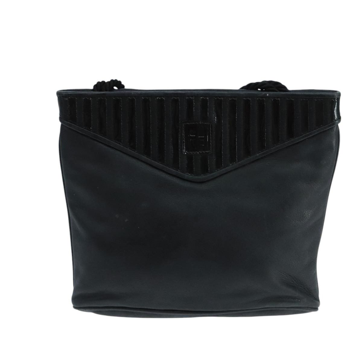 Fendi Black Leather Shoulder Bag (Pre-Owned) Size ONE SIZE - 1 Thumbnail