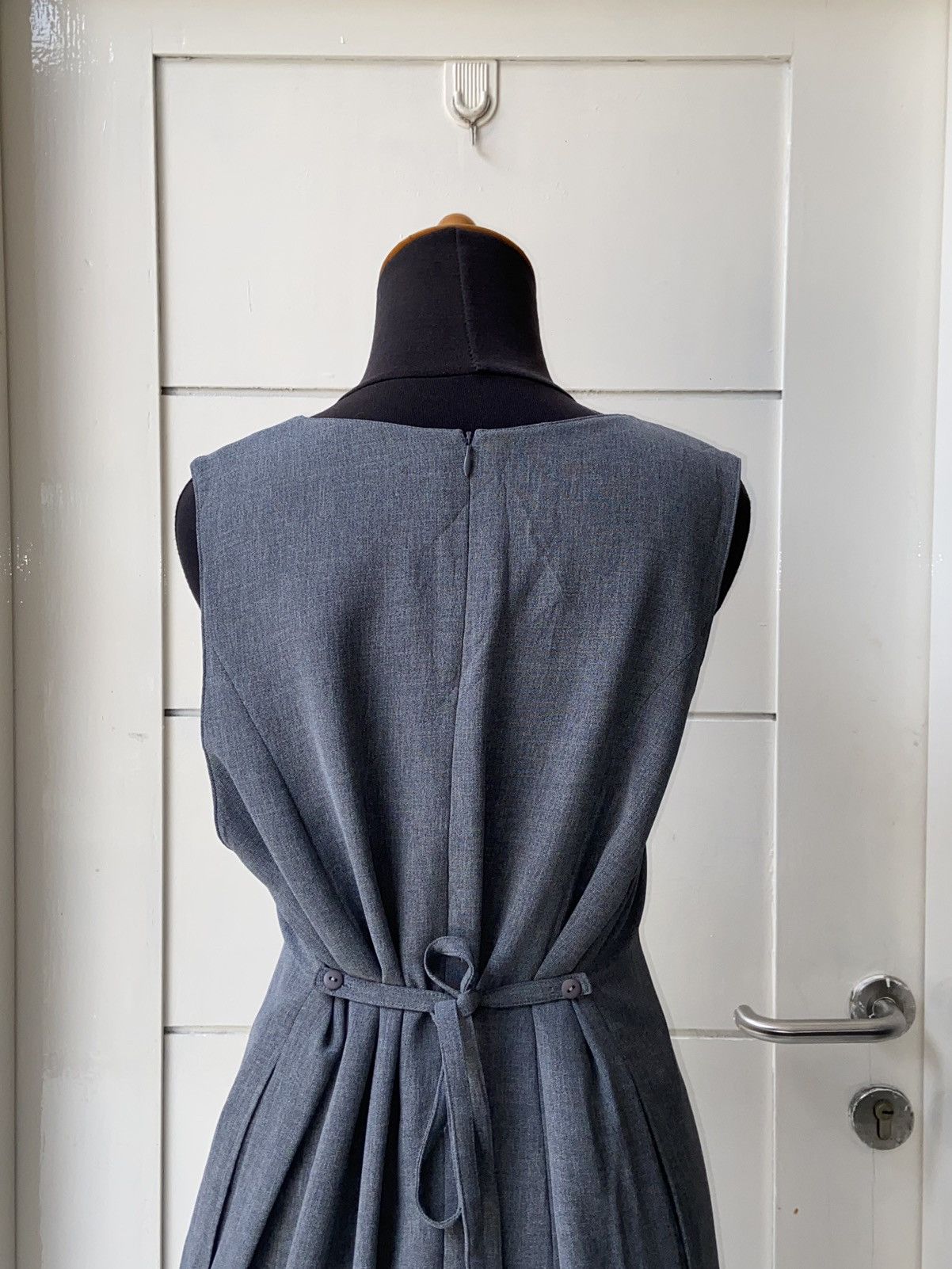 Balmain BALMAIN Grey Dress Size S / US 4 / IT 40 - 19 Thumbnail