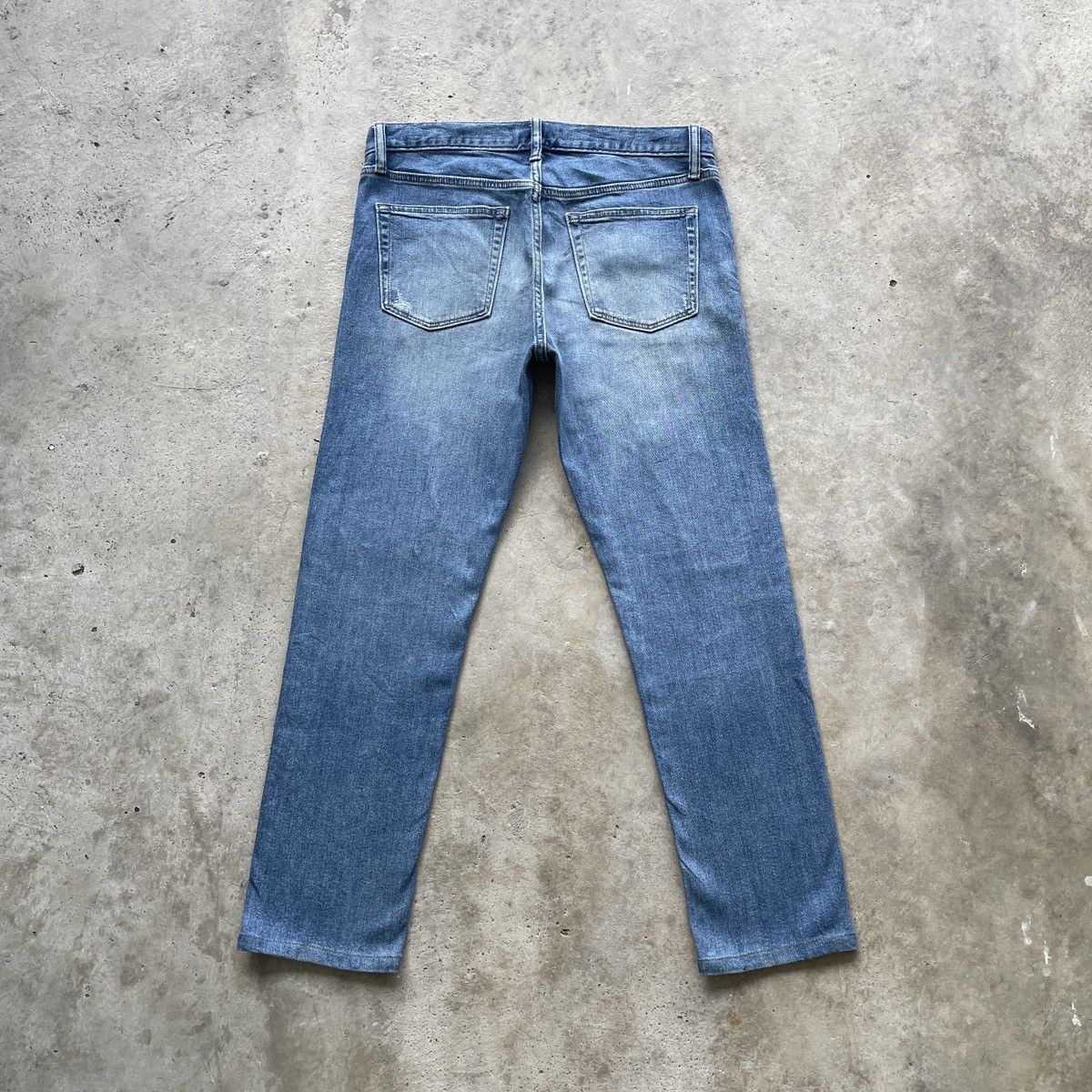 Japanese Brand × Jean W34x28.5 Japanese Brand Faded Jeans Denim Pants Size US 34 / EU 50 - 10 Thumbnail
