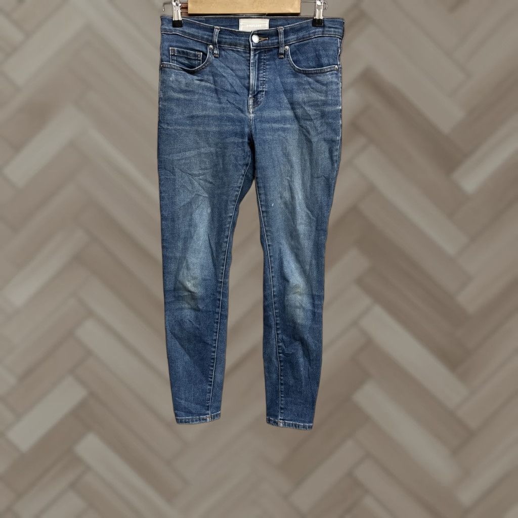 Everlane Everlane Jeans Blue Denim Skinny Womens 27 Regular Size 27 26in inseam Retro None Size 27" / US 4 / IT 40 - 1 Thumbnail