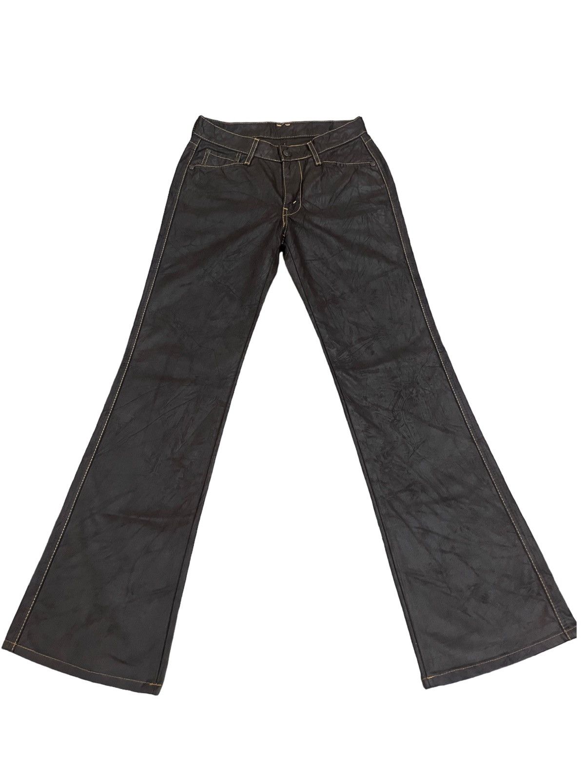 LVC × Levi's × Levi's Vintage Clothing Vintage Levi’s 70’s Flare Leather Style Jeans Size 27" / US 4 / IT 40 - 1 Thumbnail
