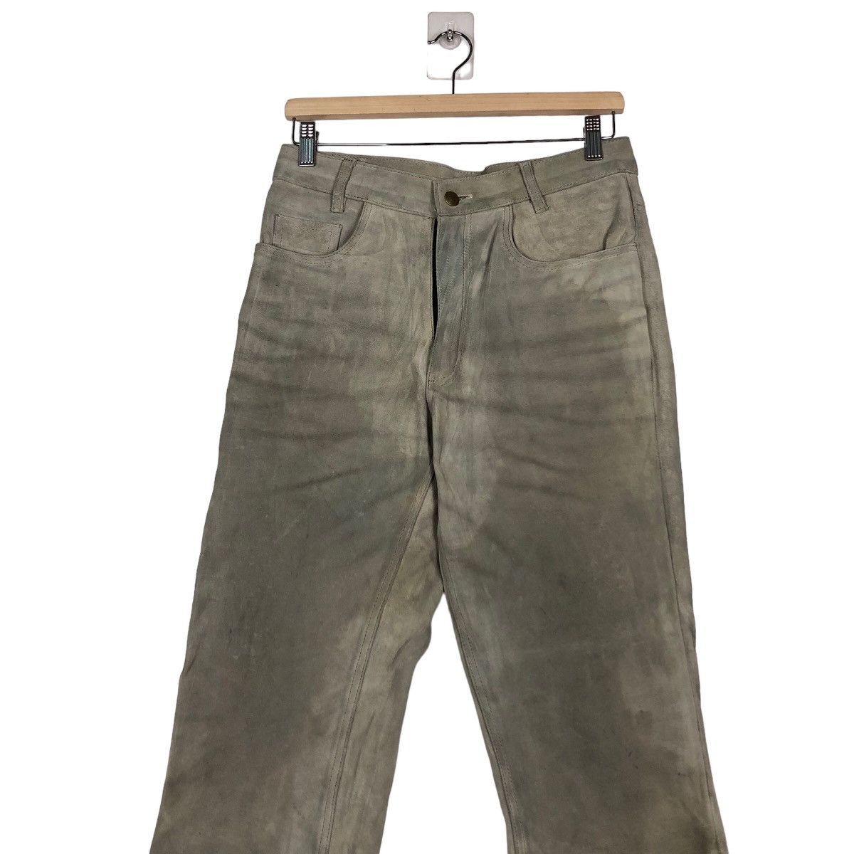 Genuine Leather 🔥Vintage Genuine Leather Cow Skin Biker Pants BBH Pants Size US 30 / EU 46 - 4 Thumbnail