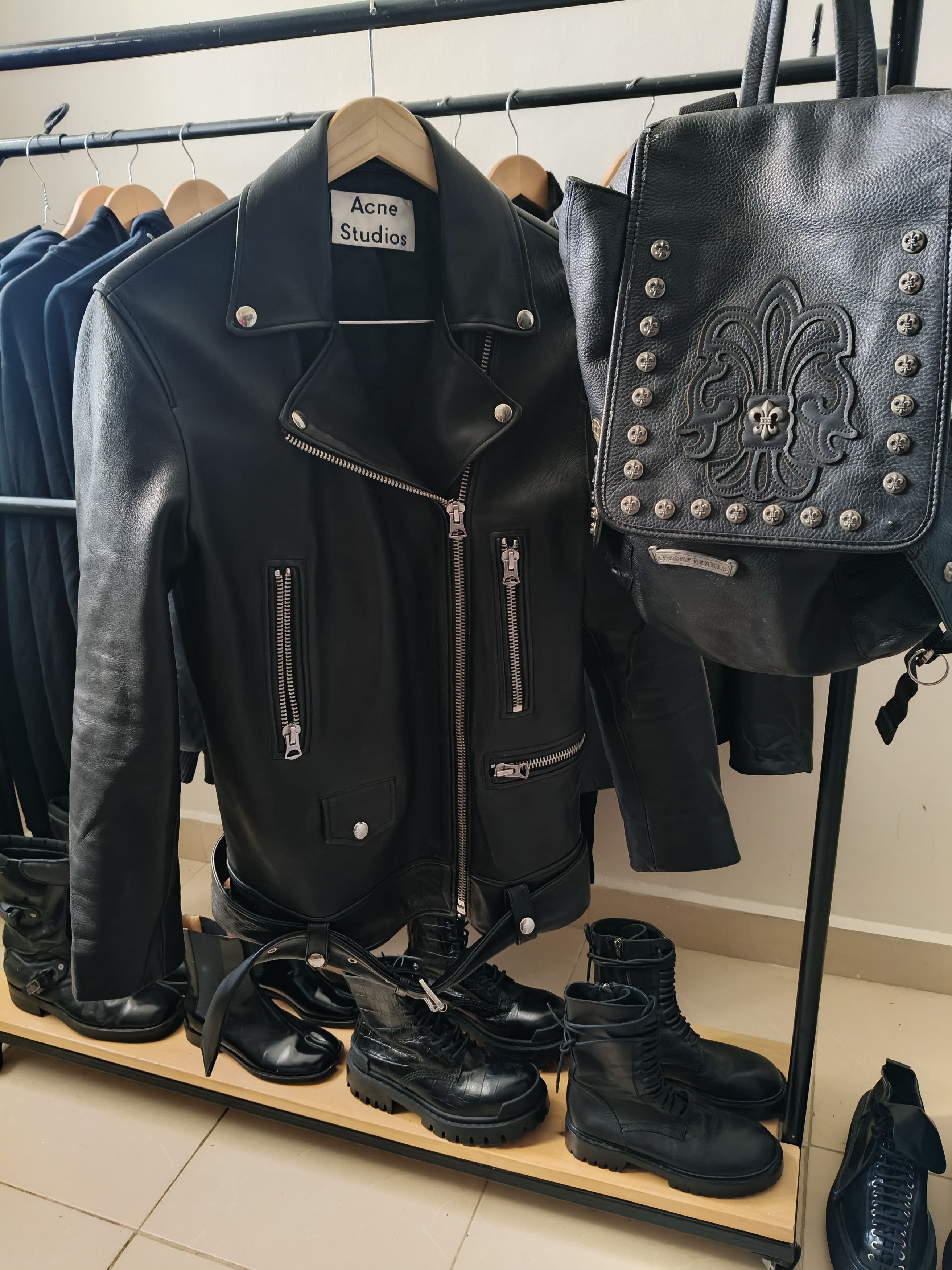 Acne Studios 🕷️💥 Acne studio leather jackets Size US XL / EU 56 / 4 - 1 Thumbnail