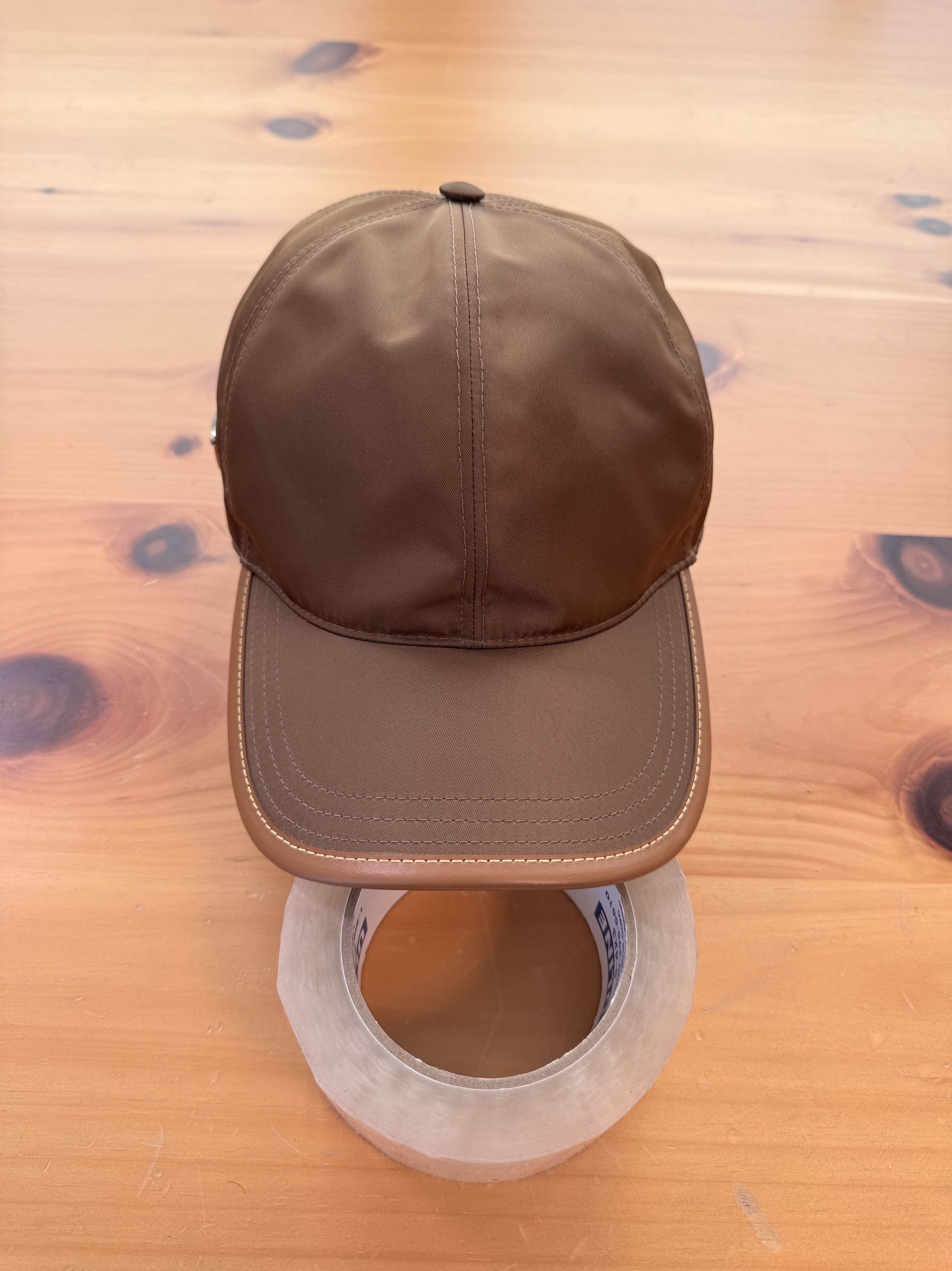 Prada Prada Nylon Leather Trim Hat snapback Size ONE SIZE - 5 Thumbnail