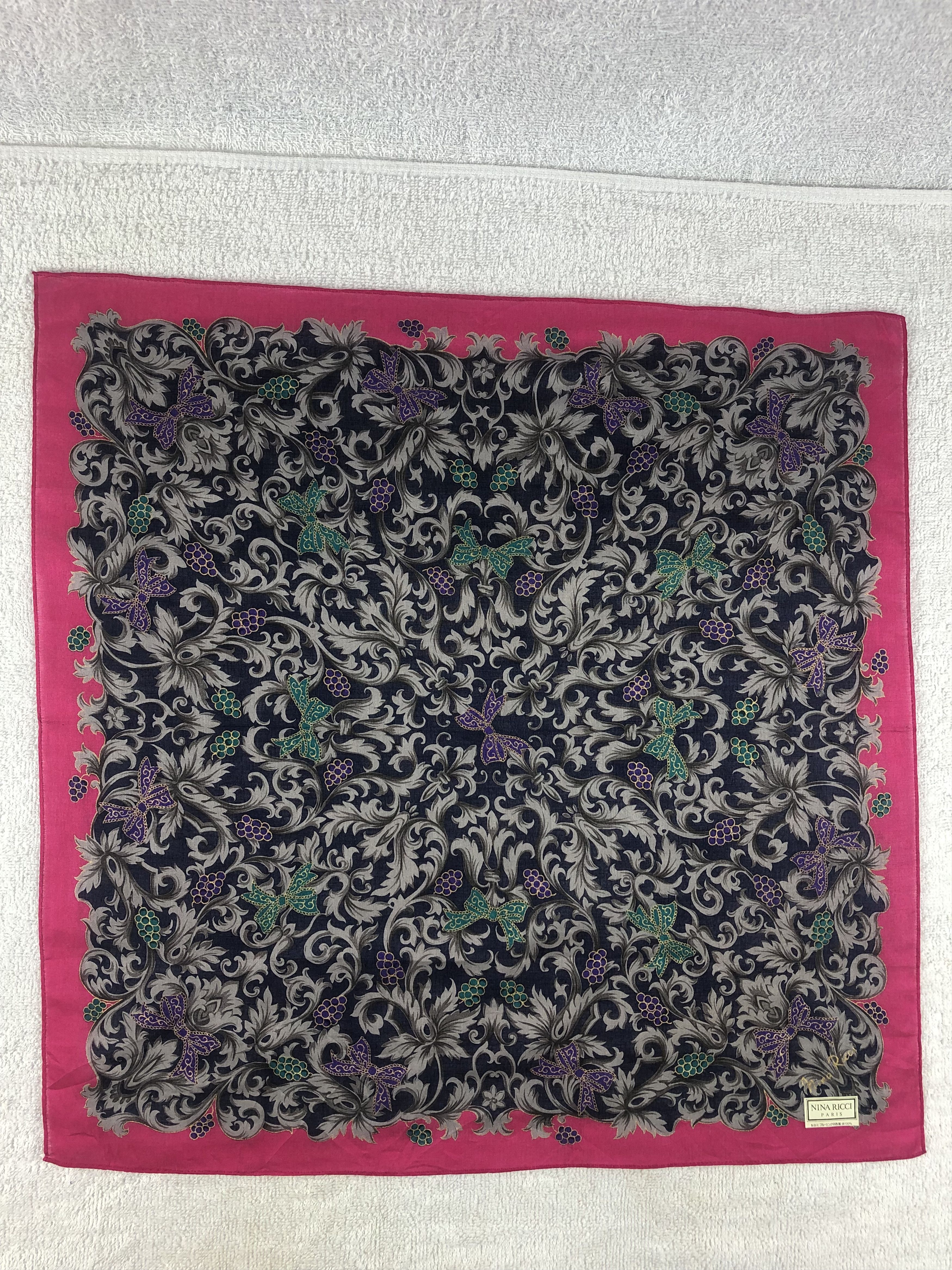 Nina Ricci Nina Ricci Handkerchief / Bandana / Neckerchief Size ONE SIZE - 3 Thumbnail