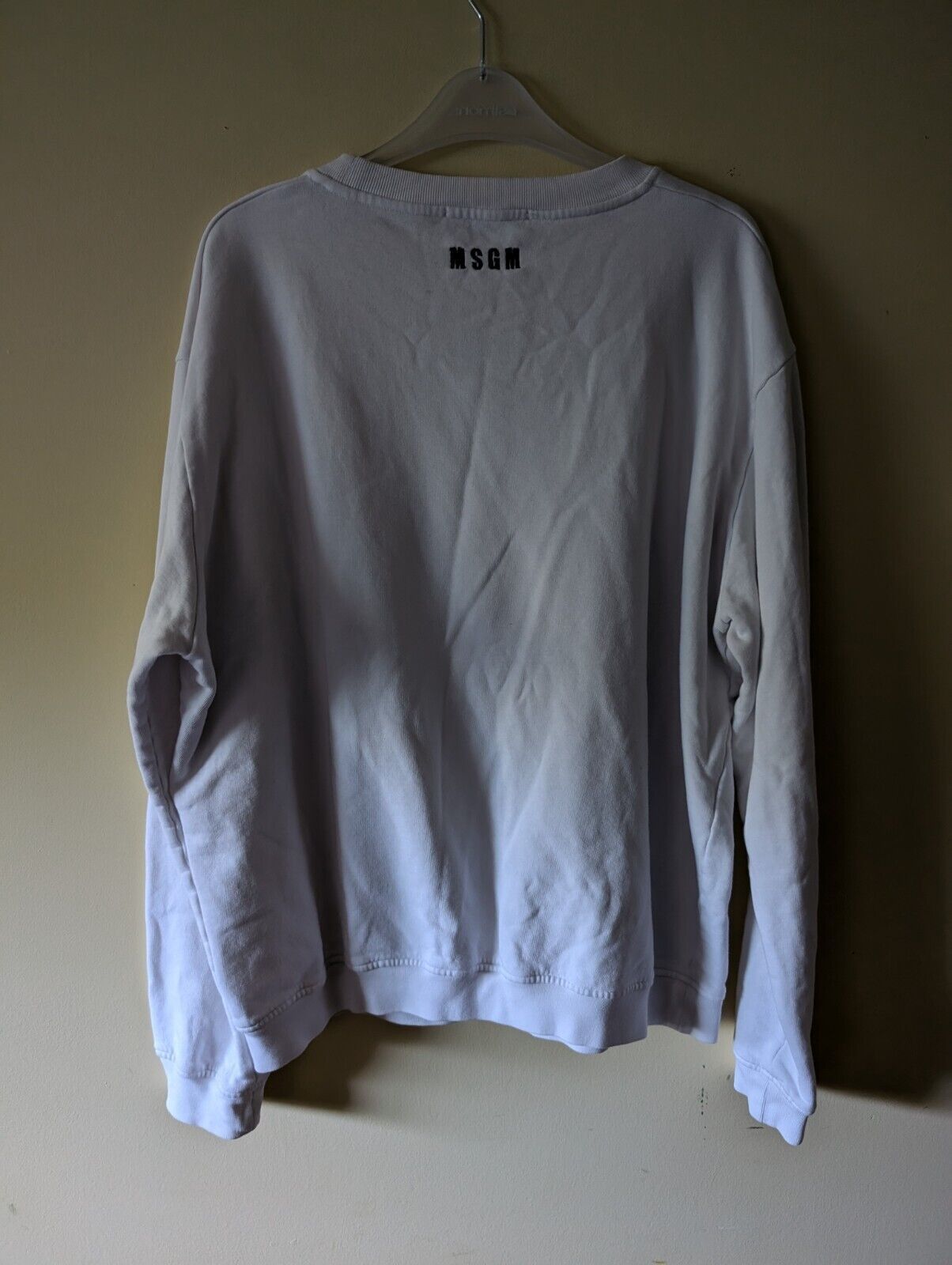 MSGM Massimo Giorgetti MSGM Art Designer Sweatshirt Size US L / EU 52-54 / 3 - 4 Thumbnail