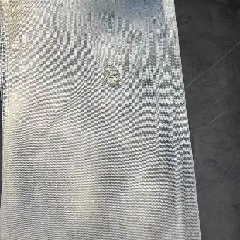 Acne Studios Acne Studios Cat whiskers mud-dyed distressed distressed d Size US 34 / EU 50 - 3 Thumbnail