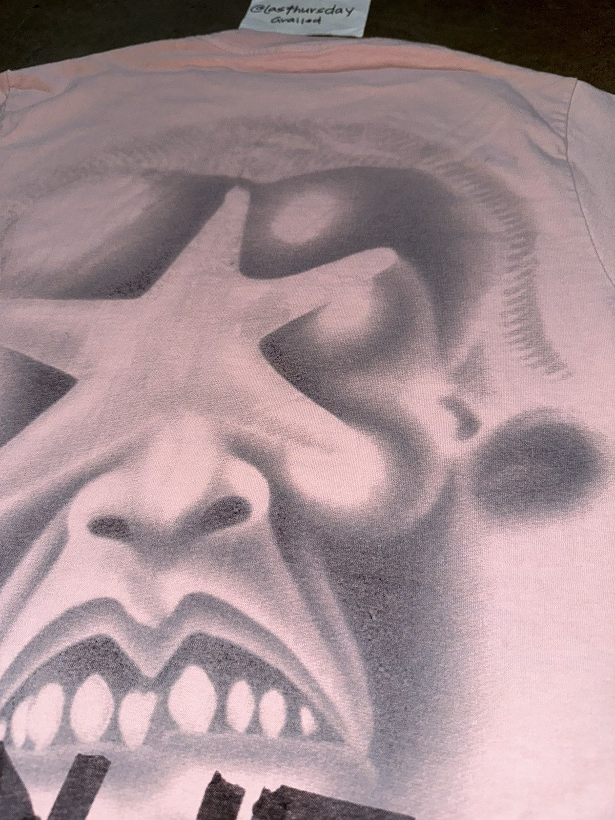 Travis Scott Travis Scott Utopia Circus Maximus 2023 Pink Star Tee XL Size US XL / EU 56 / 4 - 4 Thumbnail