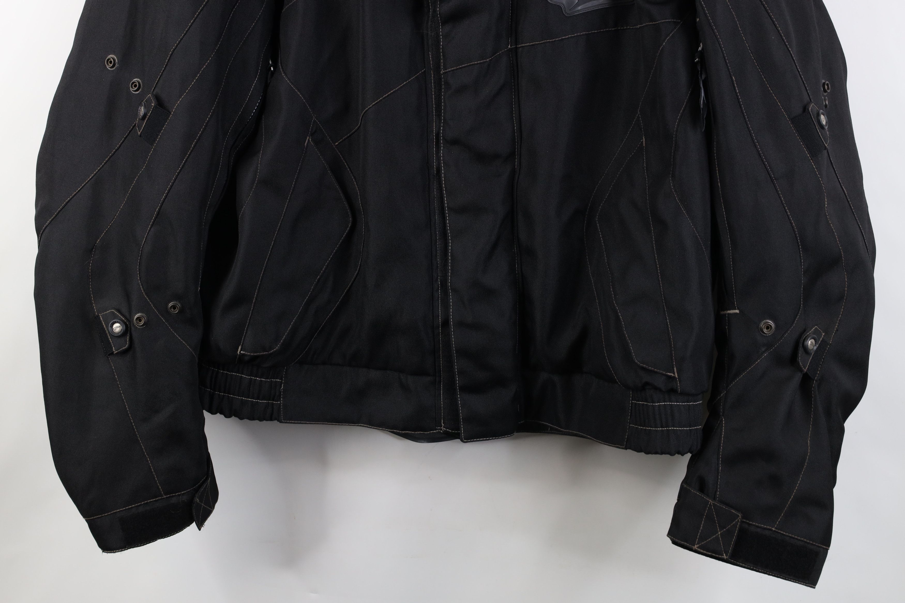 Vintage Vintage Streetwear Motorcycle Racing Riding Jacket Black Size US XXL / EU 58 / 5 - 3 Thumbnail