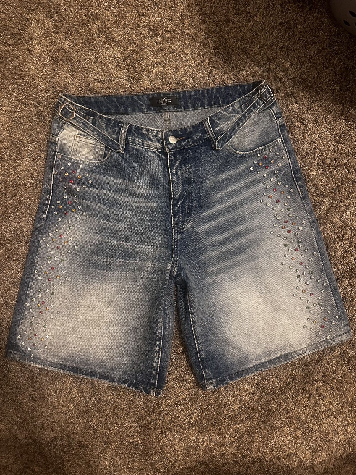 HMDD HMDD H-Star Crystal Shorts Size US 34 / EU 50 - 1 Thumbnail