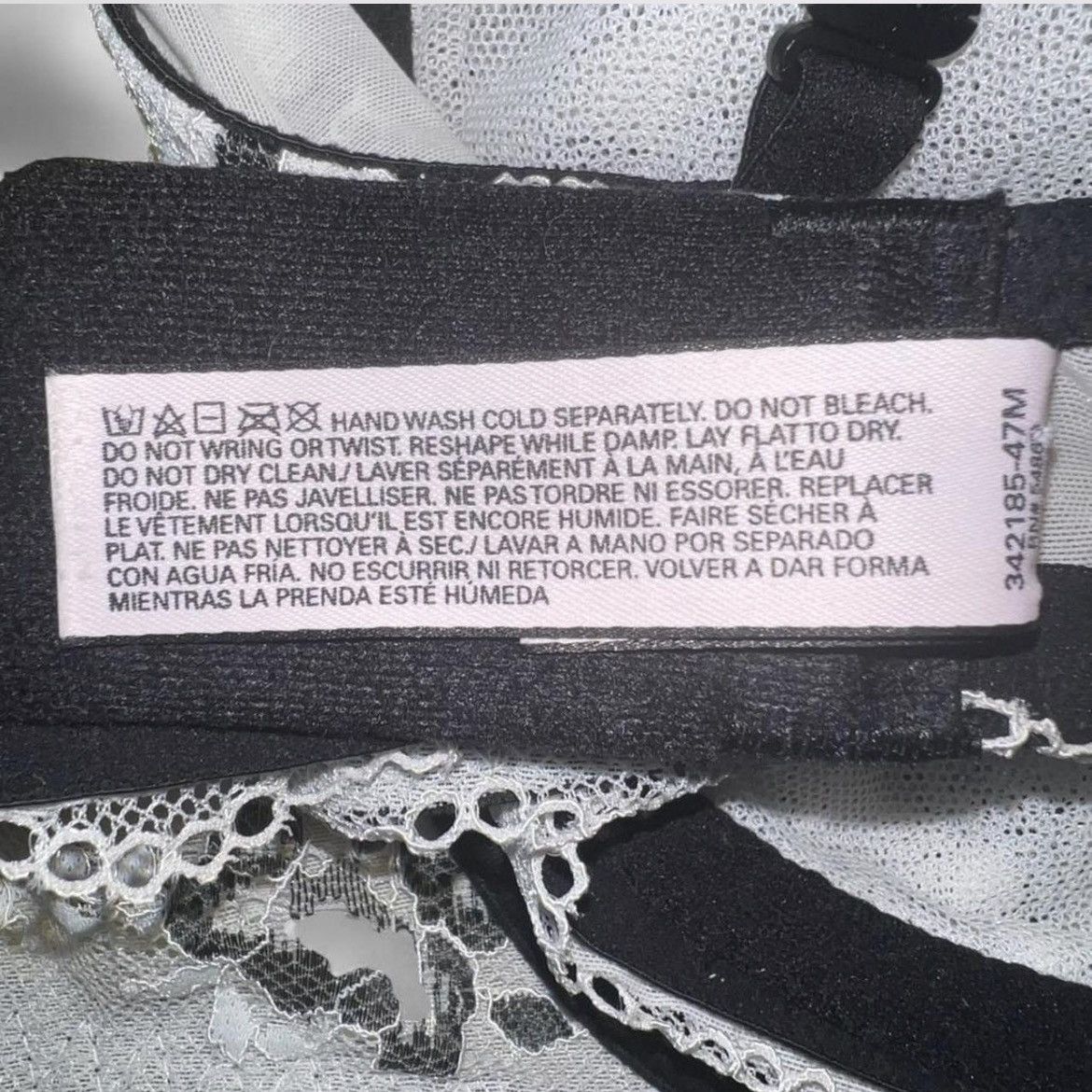Victoria's Secret Victoria’s Secret Body by Victoria Bra 34DD Floral Lace Size ONE SIZE - 4 Thumbnail