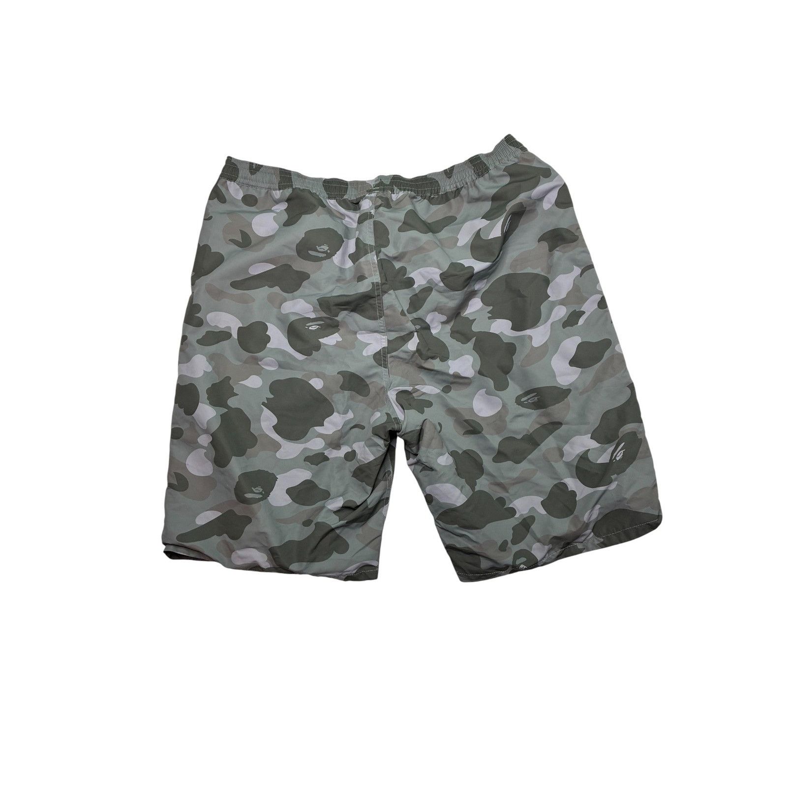 Bape BAPE Grey Camo Swim Trunks Size 38" / US 16 / IT 52 - 1 Thumbnail