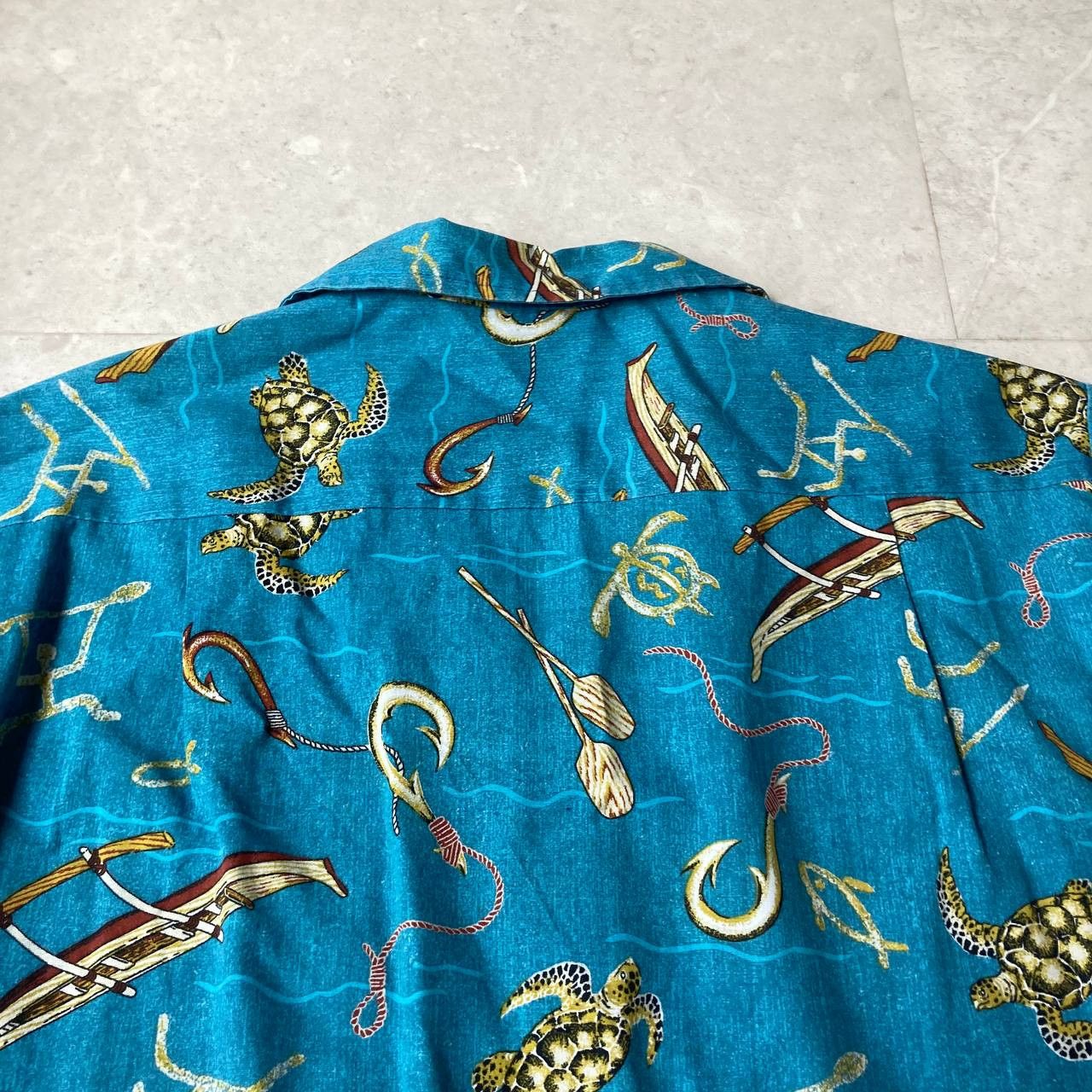 Tori Richard Vintage Honua Aloha Hawaiian Shirt Size US M / EU 48-50 / 2 - 5 Thumbnail