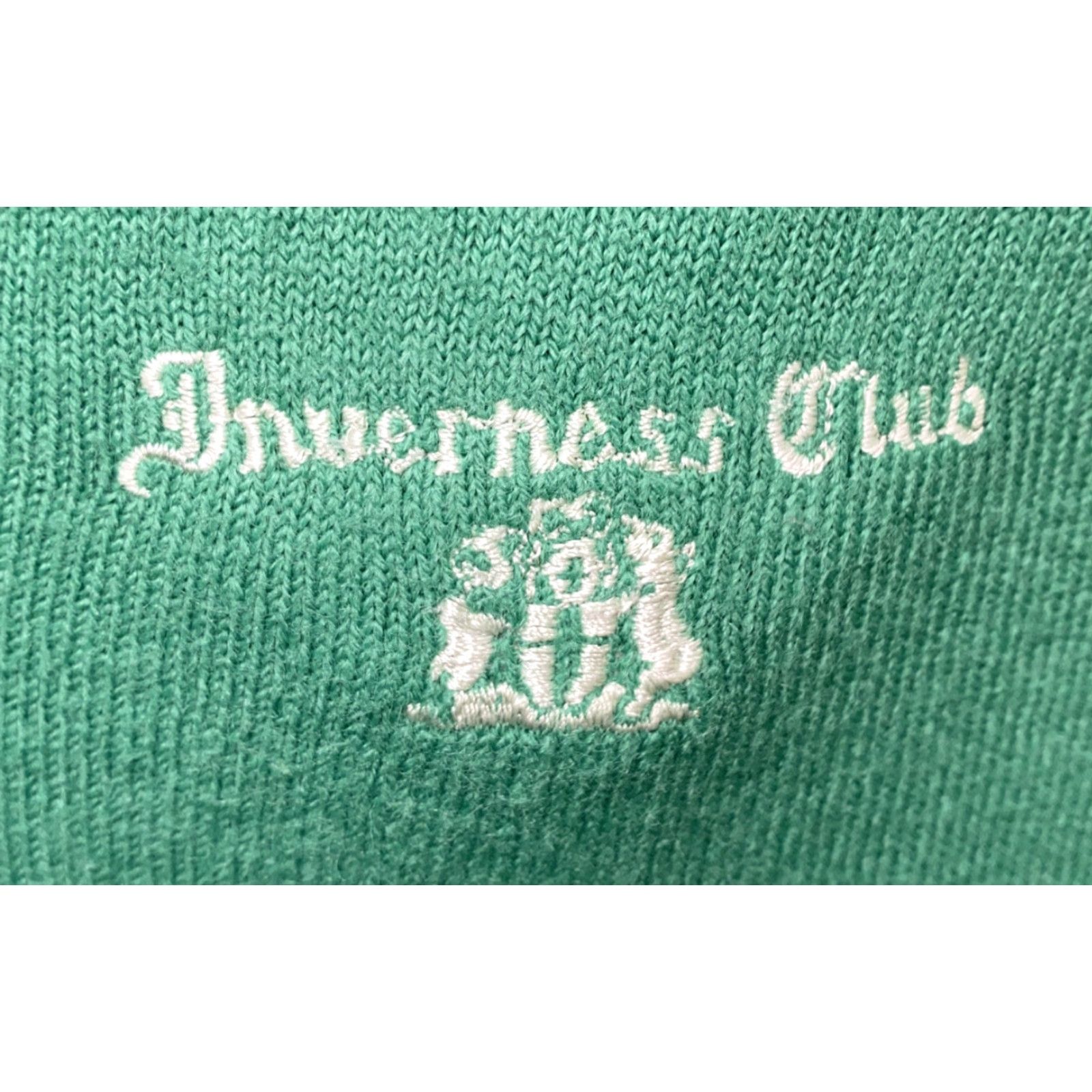 Vintage DIFFINI Knitwear Mens V-Neck Sweater Green Long Sleeve Size L USA Made Size US L / EU 52-54 / 3 - 3 Thumbnail