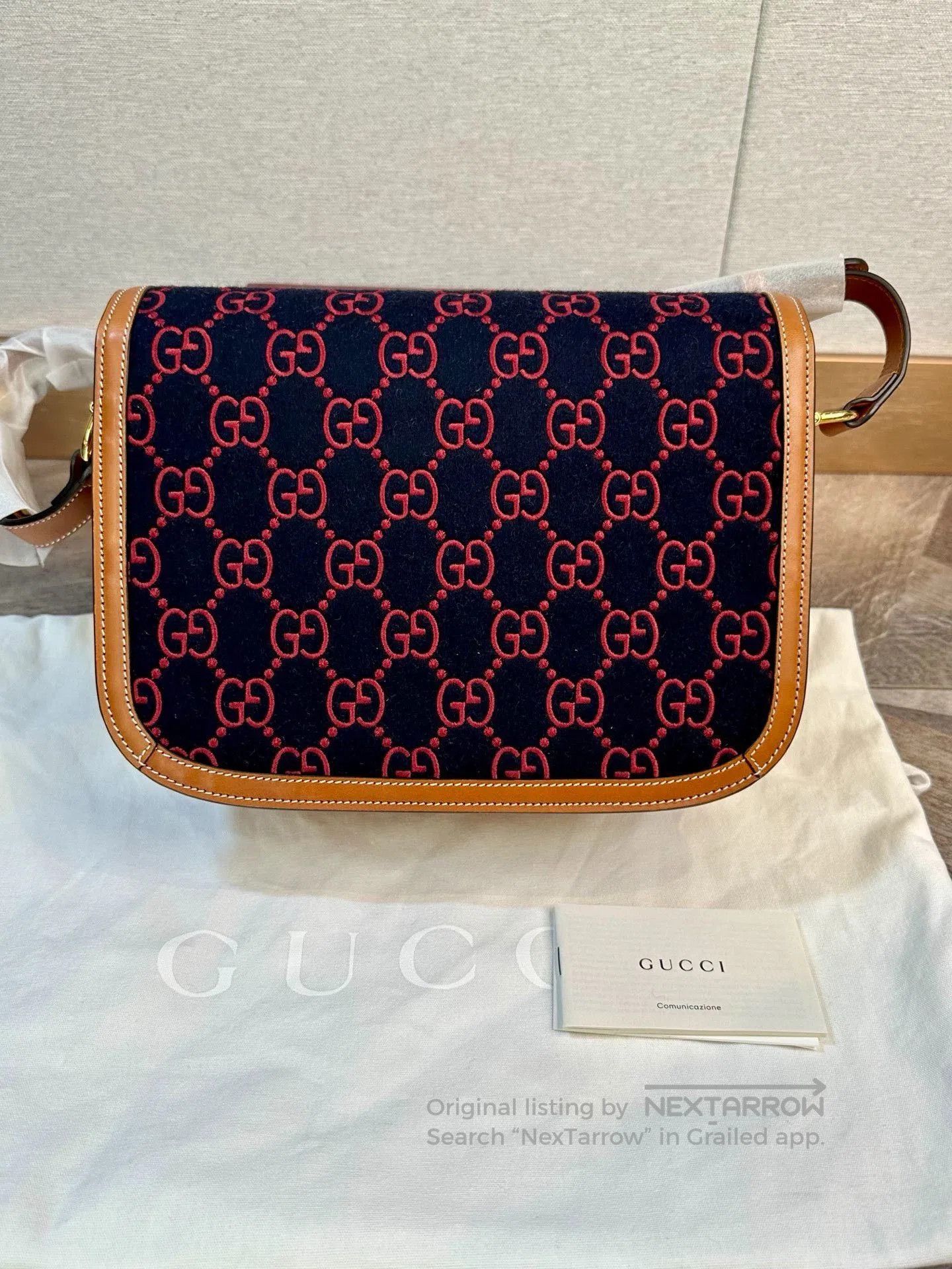 Gucci Gucci 1955 Monogram Saddle Bag. Size ONE SIZE - 2 Thumbnail