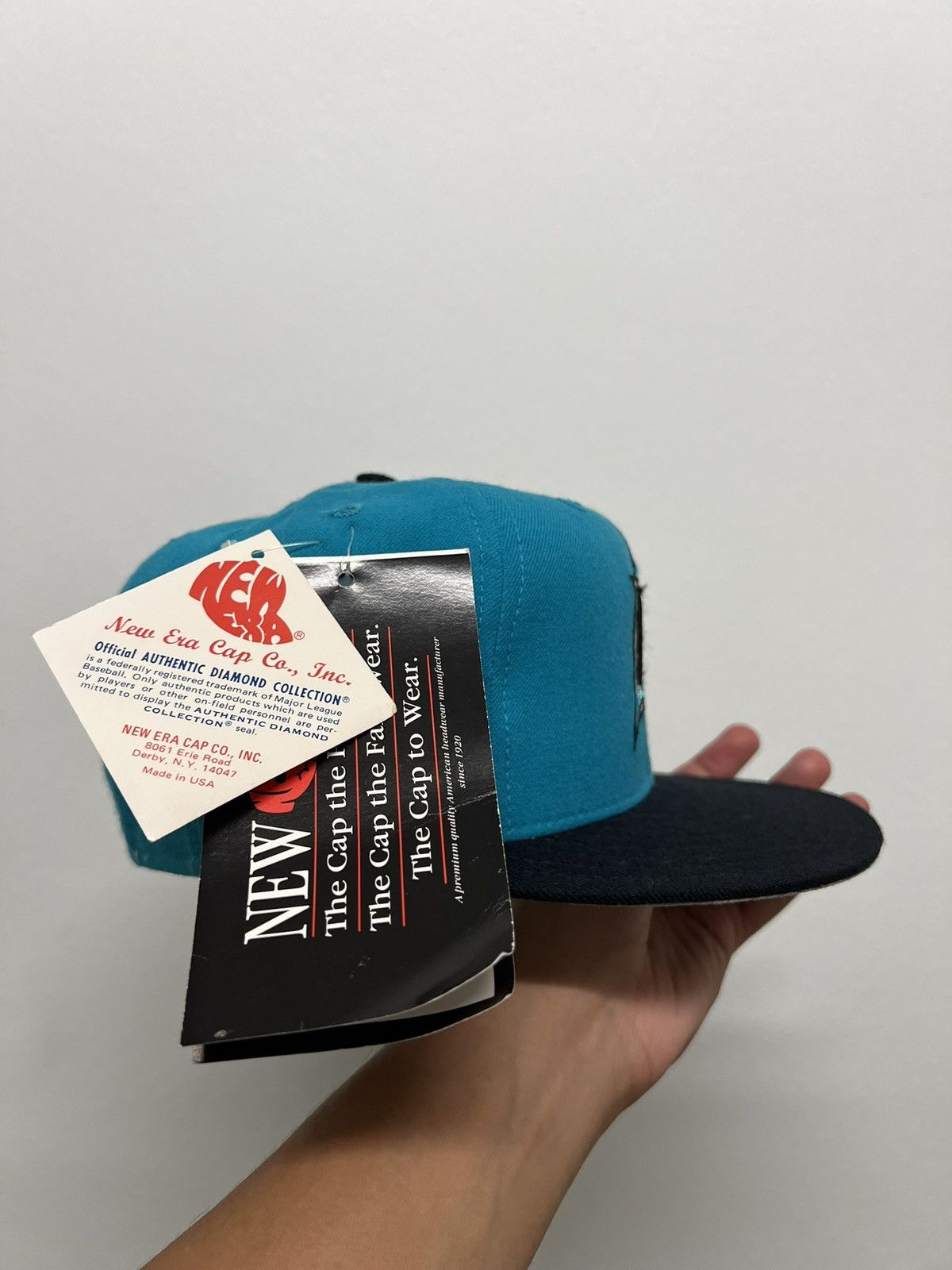 MLB × New Era 59Fifty Florida Marlins Diamond Collection Size ONE SIZE - 3 Thumbnail