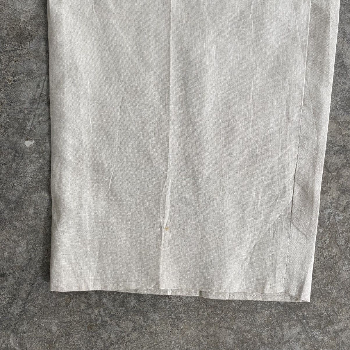 Issey Miyake 1980’s Issey Miyake Linen Pleated Baggy Trouser Pants Size US 28 / EU 44 - 8 Thumbnail