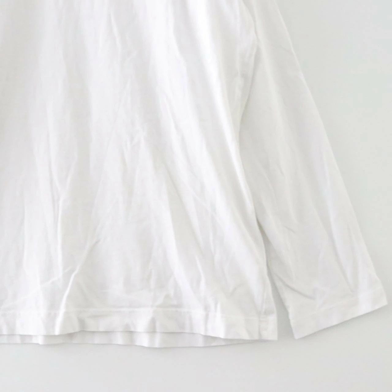 Comme des Garcons SHIRT T-Shirts Long Sleeve Cotton Plain Crewneck White Size US S / EU 44-46 / 1 - 5 Thumbnail