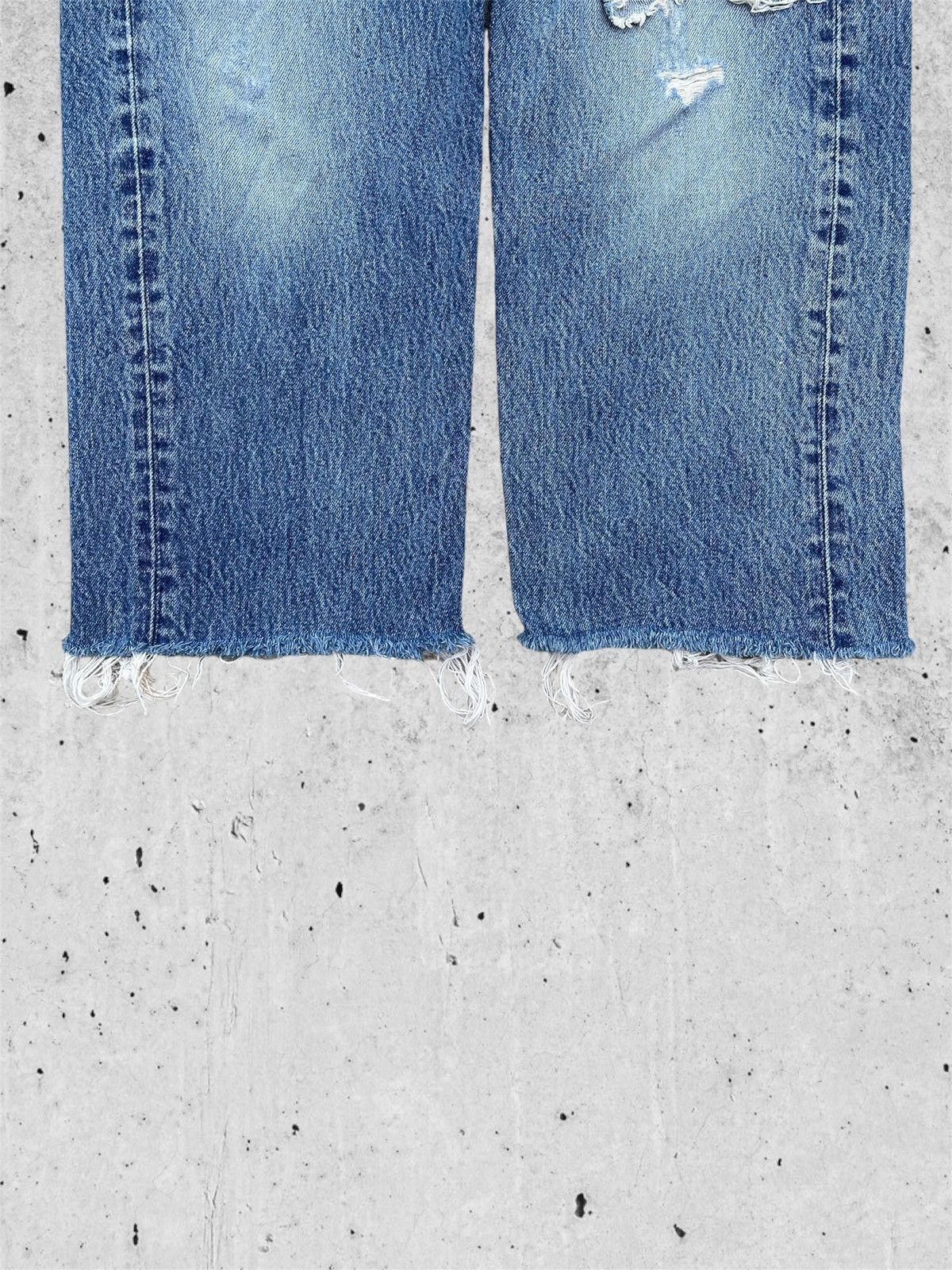 Levi's 🔥 Levi's 501 Distressed Denim Vintage W33🔥 Size US 33 - 4 Thumbnail