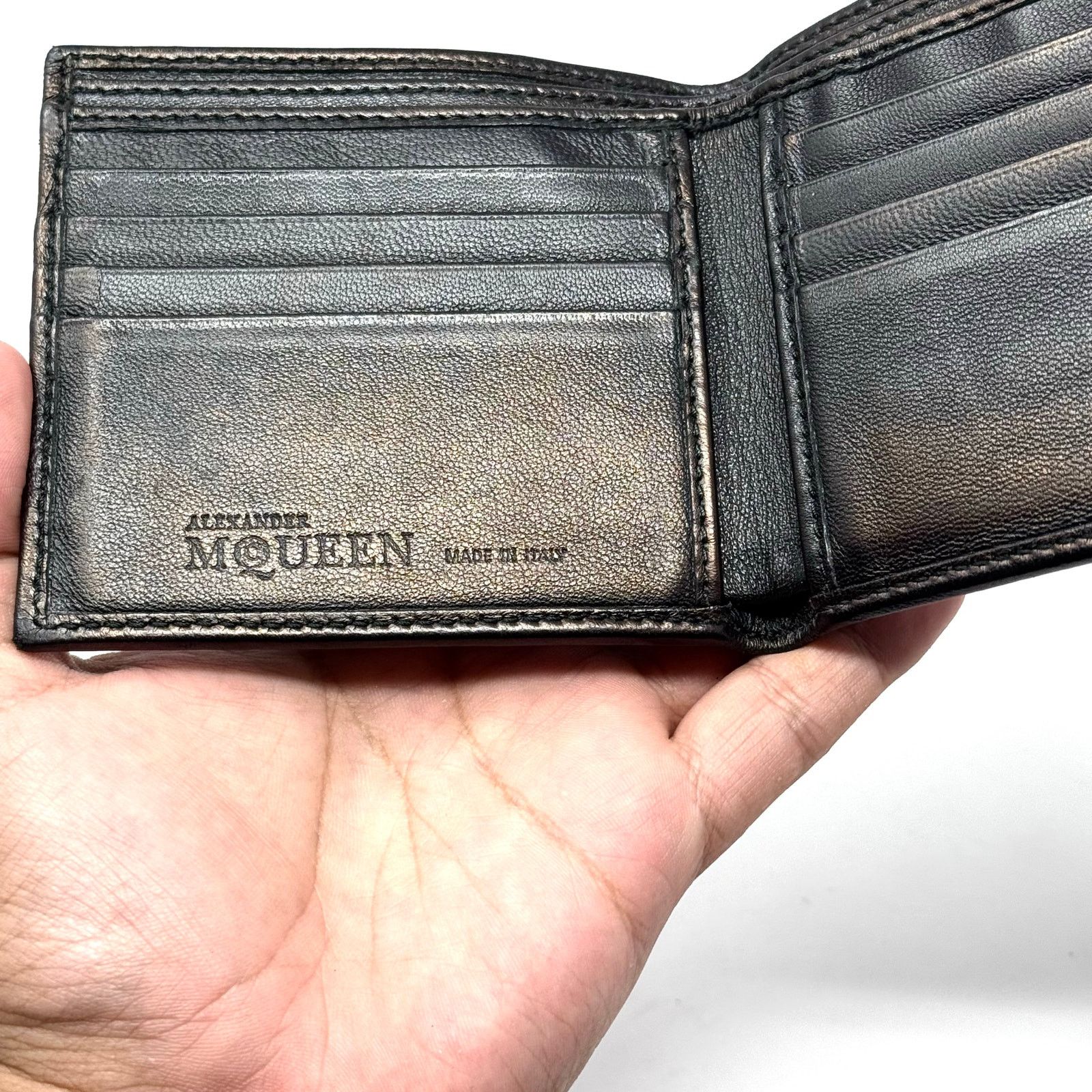 Alexander McQueen Alexander McQueen Skull-Print Wallet Size ONE SIZE - 15 Thumbnail