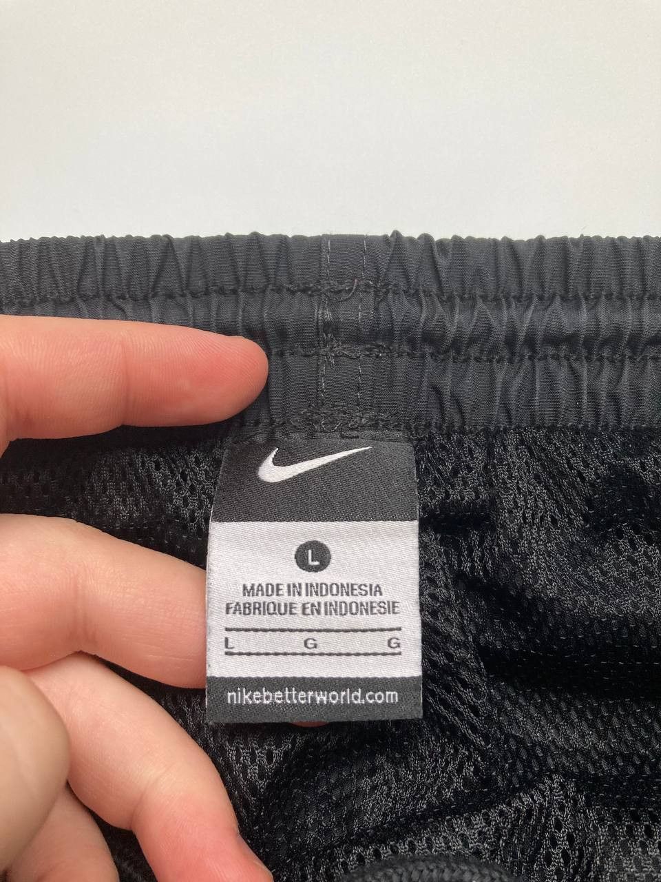 Nike × Vintage Vintage Nike Track Pants Nylon Drill Y2K Style Size US 36 / EU 52 - 9 Thumbnail