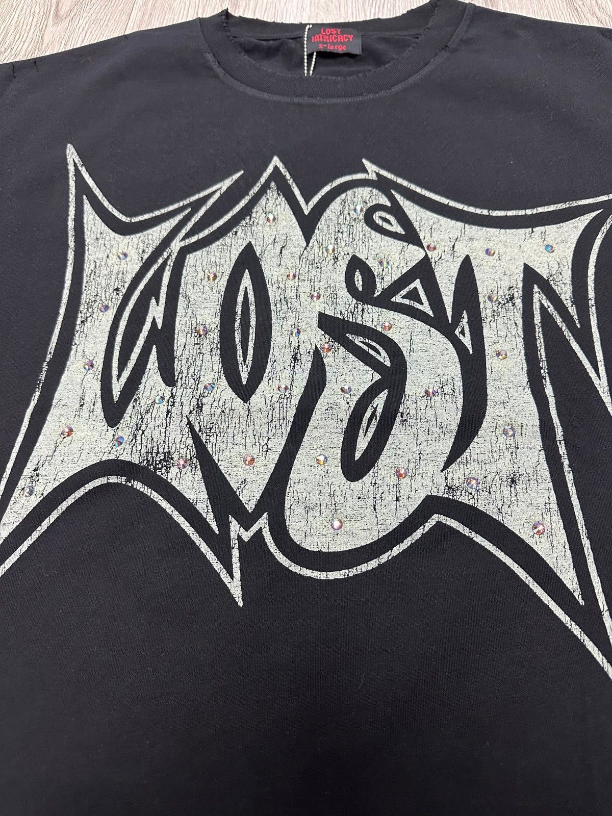 LOST INTRICACY List intricacy black outline tee Size US XL / EU 56 / 4 - 2 Thumbnail