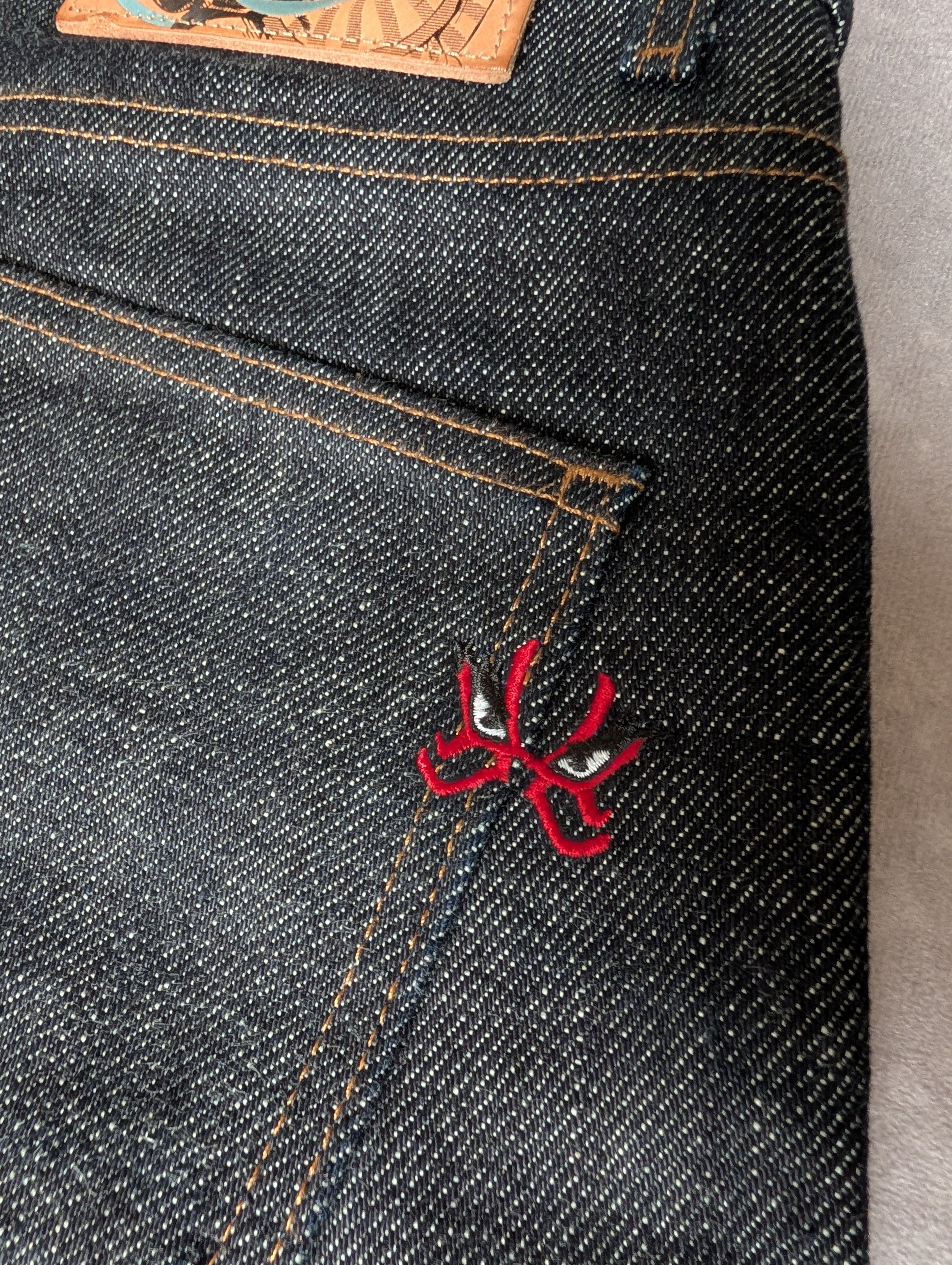 Naked & Famous E Honda 21 oz Street Fighter 2 Super Guy Size US 31 - 3 Thumbnail