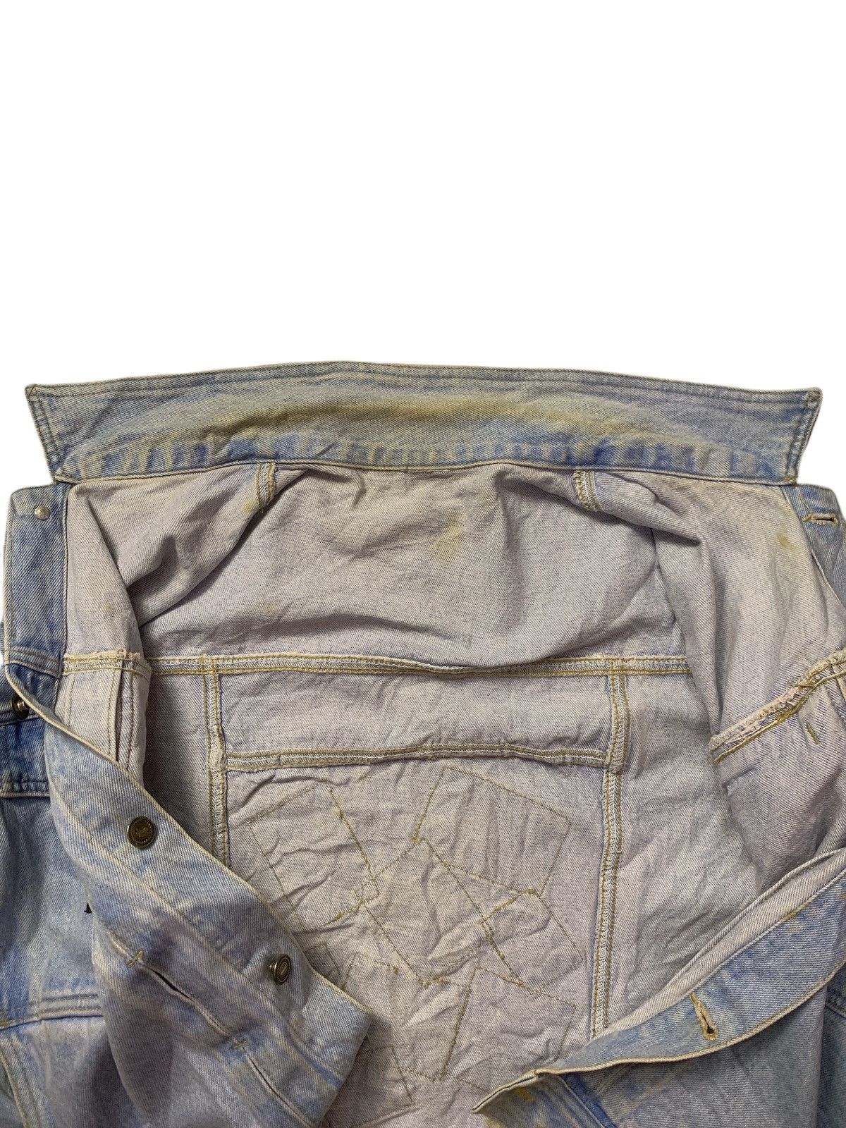 Japanese Brand × Vintage Rare Design Vintage Cuttle JeansDenim Jackets Size US M / EU 48-50 / 2 - 9 Thumbnail