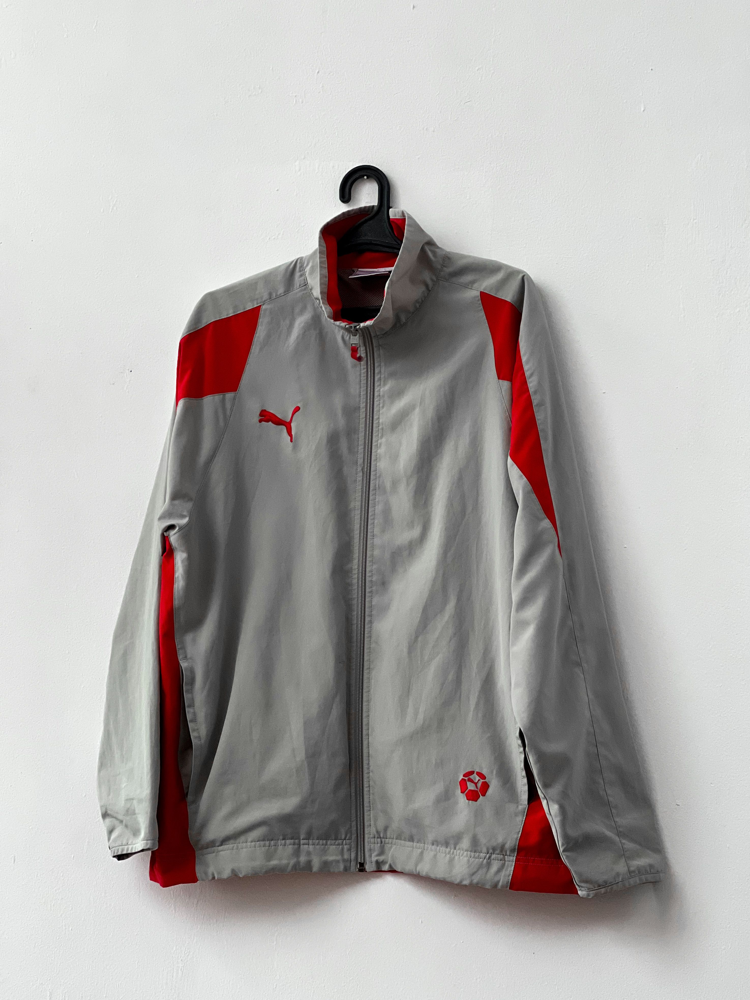 Puma × Vintage PUMA vintage nylon soccer track-top Size US L / EU 52-54 / 3 - 1 Thumbnail