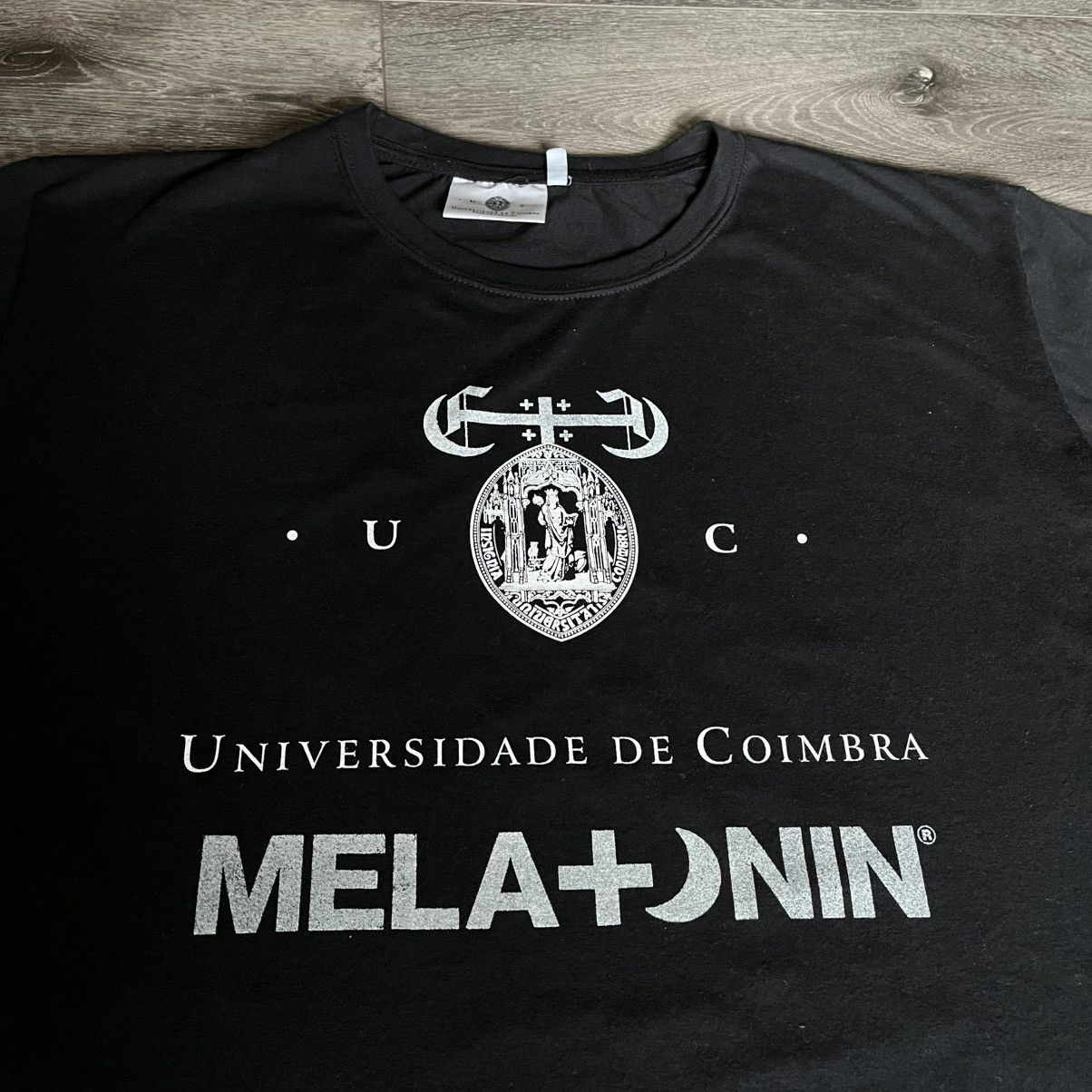 Vintage 3F University of Coimbra Melatonin Eternelle Life Logo Tee Size US L / EU 52-54 / 3 - 2 Thumbnail