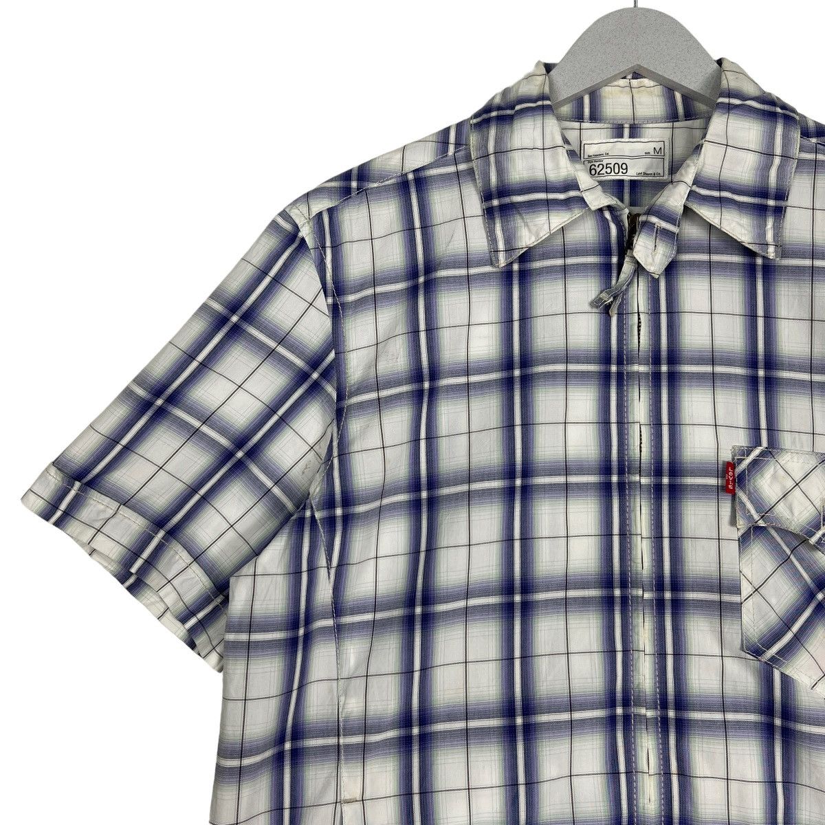 Levi's 🔥 LEVIS STYLE NO 62509 ZIPPER SHIRT Size US M / EU 48-50 / 2 - 7 Thumbnail