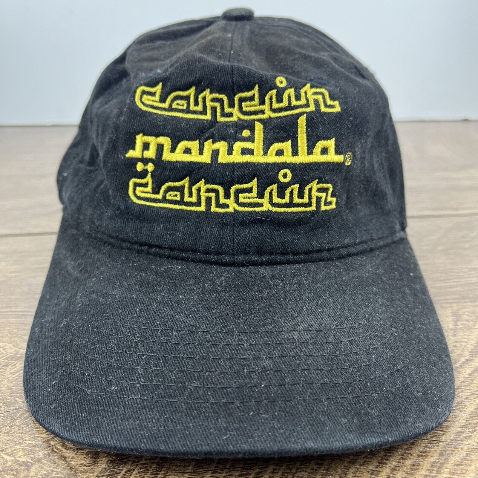 Other Mandala Hat Mandala Black Hat Adjustable Adult Size Hat Blac Size ONE SIZE - 5 Thumbnail