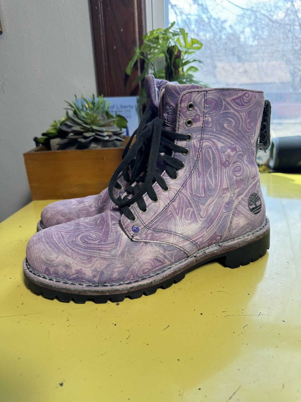 Prince × Timberland Purple Reign x Timberland Prince Purple Boots Size US 9 / IT 39 - 3 Thumbnail