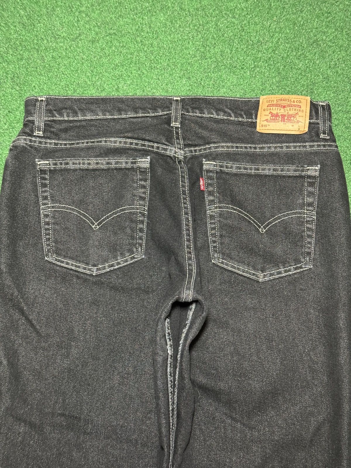 Levi's Vintage Clothing Vintage Levi’s 515 Y2K Bootcut Low Rise 14 36x30 Jeans Size 36" / US 14 / IT 50 - 2 Thumbnail