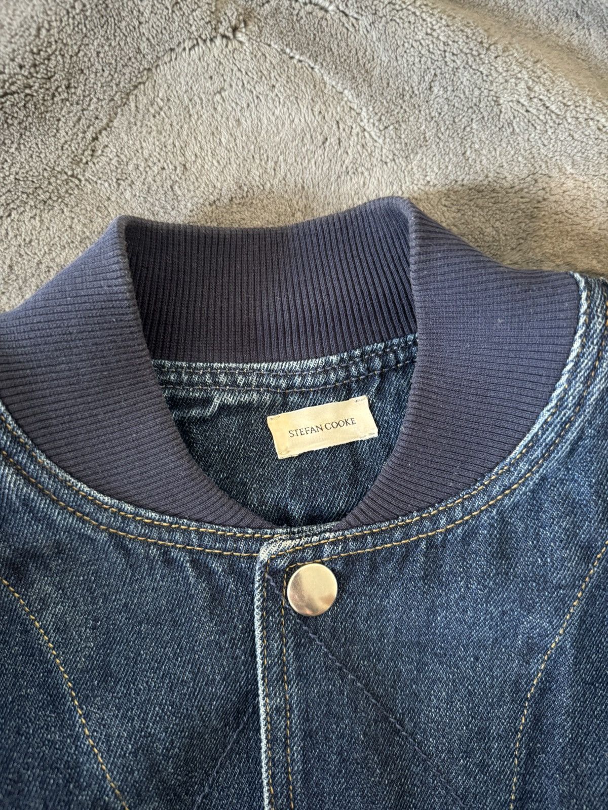 Stefan Cooke Stefan Cooke Denim Bomber Size US M / EU 48-50 / 2 - 4 Thumbnail