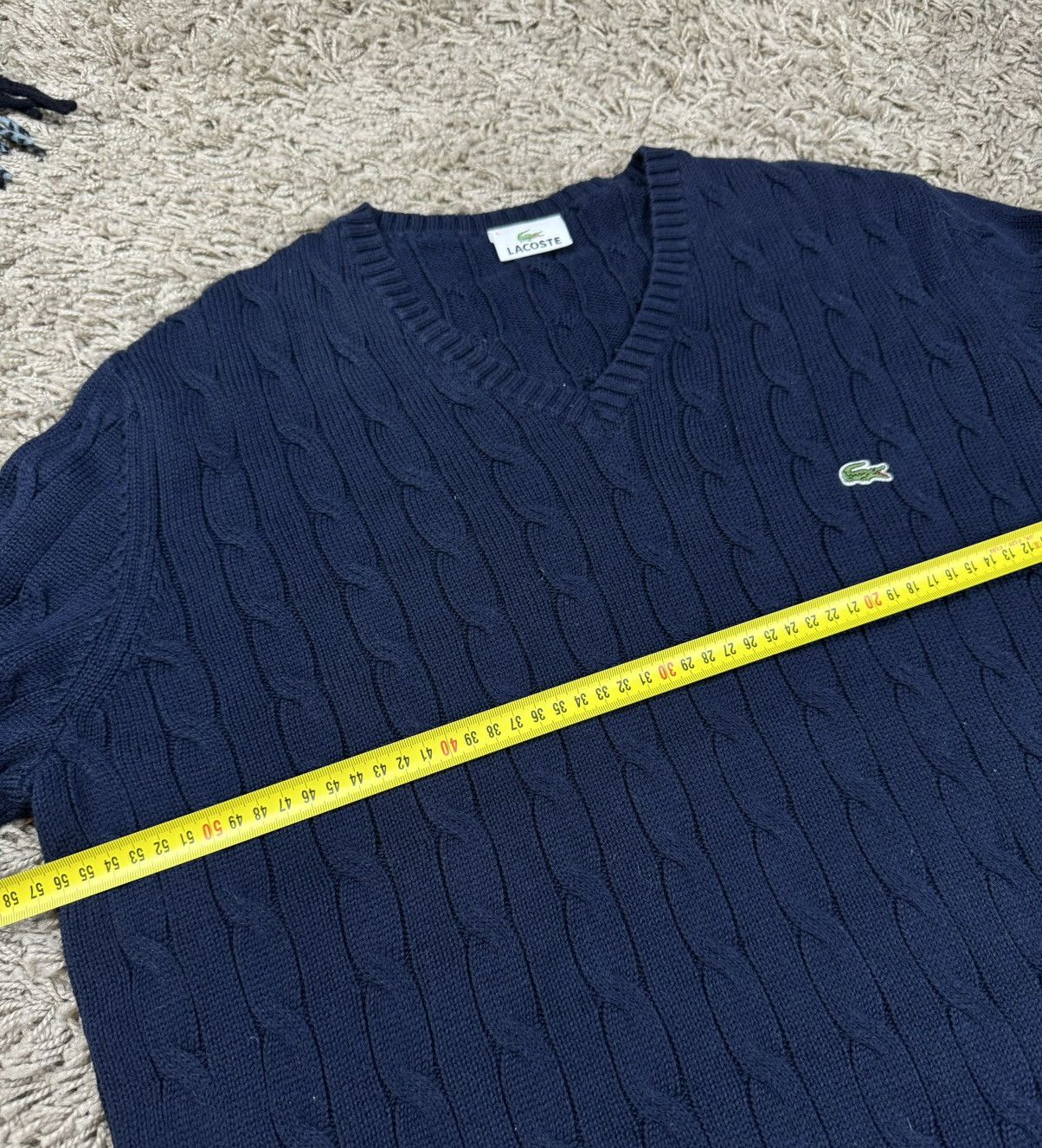 Lacoste Sweater crewneck Lacoste original old money item Size US L / EU 52-54 / 3 - 5 Thumbnail