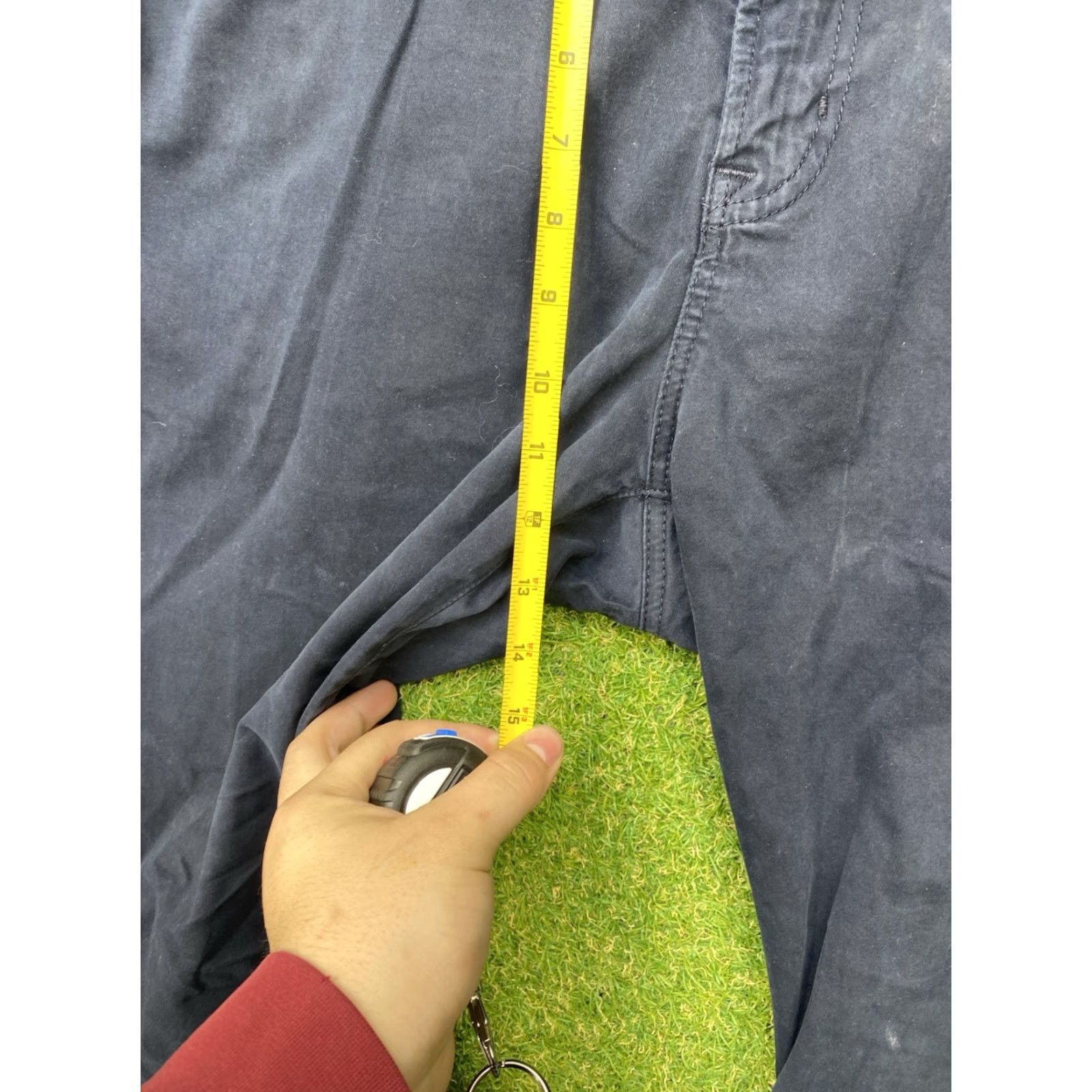 Vintage AG Adriano Goldschmied The Everett Pants Men 36x32 Slim Straight Blue Cotton Casual 90s City Logo Mens Size US 36 / EU 52 - 6 Thumbnail