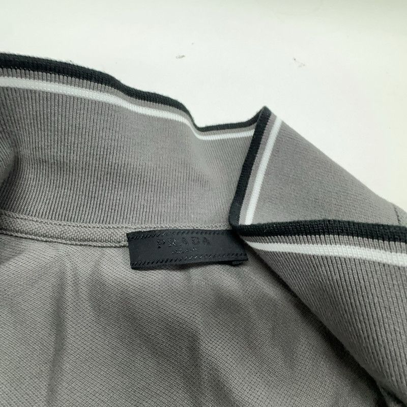 Prada Prada Gray Casual Polo Shirt-2506 Size US M / EU 48-50 / 2 - 6 Thumbnail
