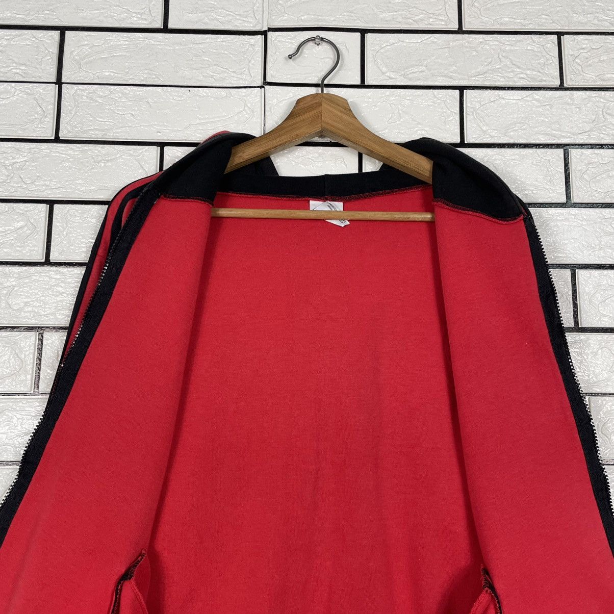 Adidas Vintage Big Logo Adidas Zipper Hoodie Size US M / EU 48-50 / 2 - 13 Thumbnail
