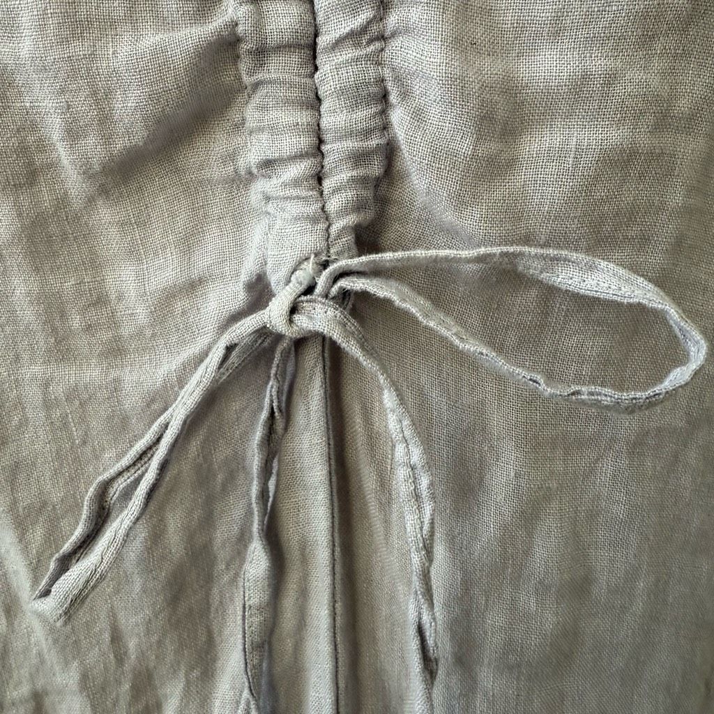 Other Puro Lino Pastel Lavender 100% Linen Shift Dress OSFM Size ONE SIZE - 5 Thumbnail