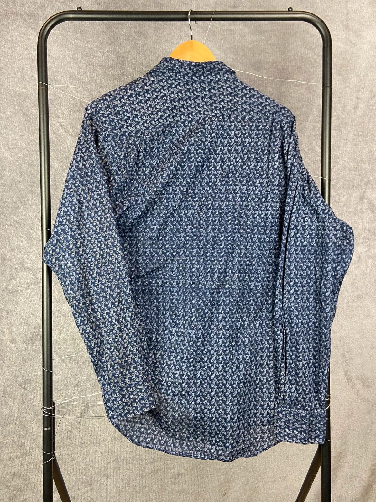 Polo Ralph Lauren Ralph Lauren paisley print navy shirt M Size US M / EU 48-50 / 2 - 4 Thumbnail