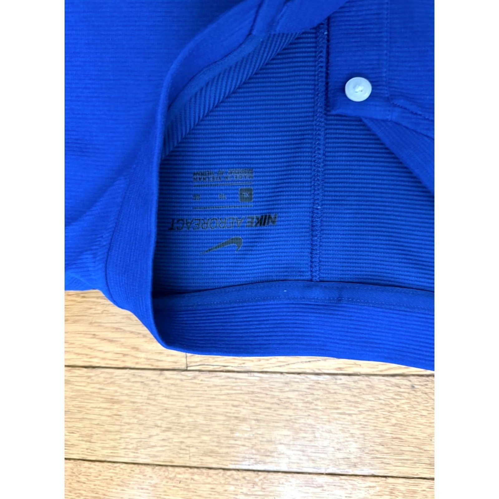 Nike Nike Tiger Woods Polo Shirt Men XL Blue Vapor Aeroreact Performance Blade Collar Size US XL / EU 56 / 4 - 4 Thumbnail