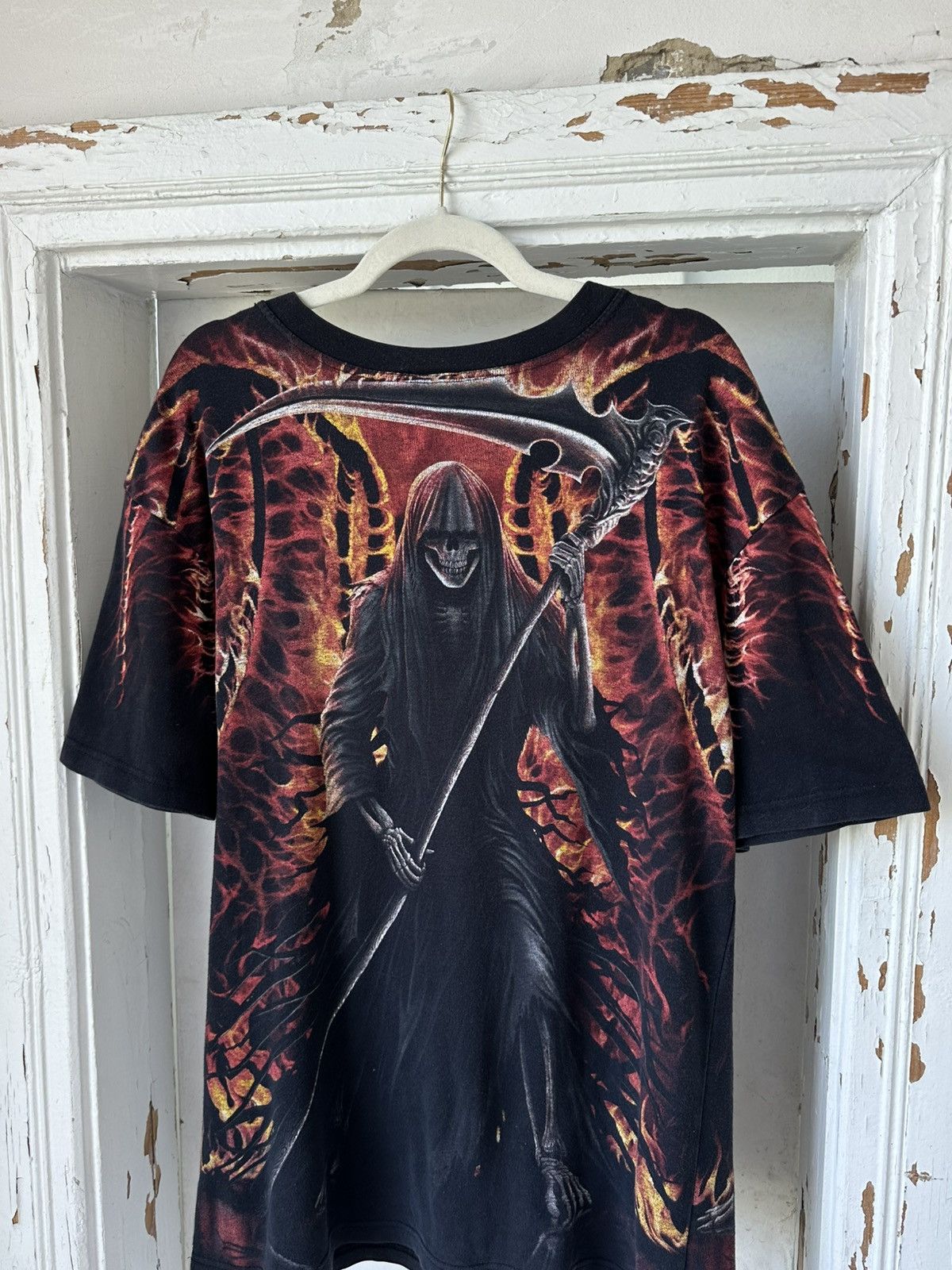 If Six Was Nine Vintage Spiral Rare Print T-shirt Size US L / EU 52-54 / 3 - 8 Thumbnail