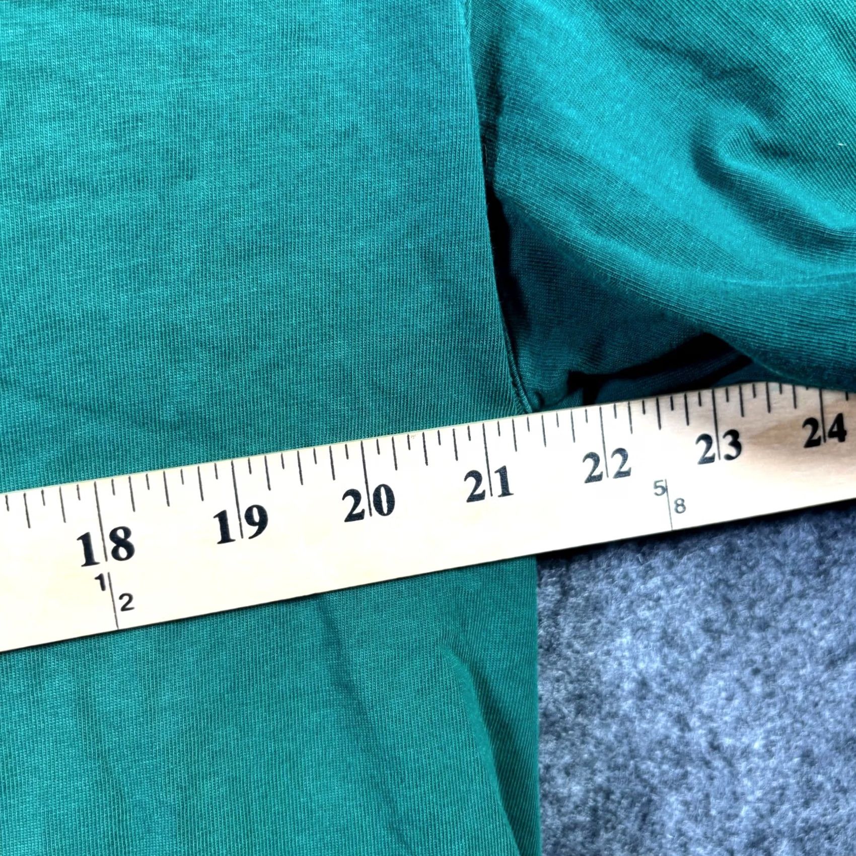 Vintage L.L. Bean T-Shirt Men's XL Green Cotton Henley Casual Button Outdoor Size US XL / EU 56 / 4 - 2 Thumbnail