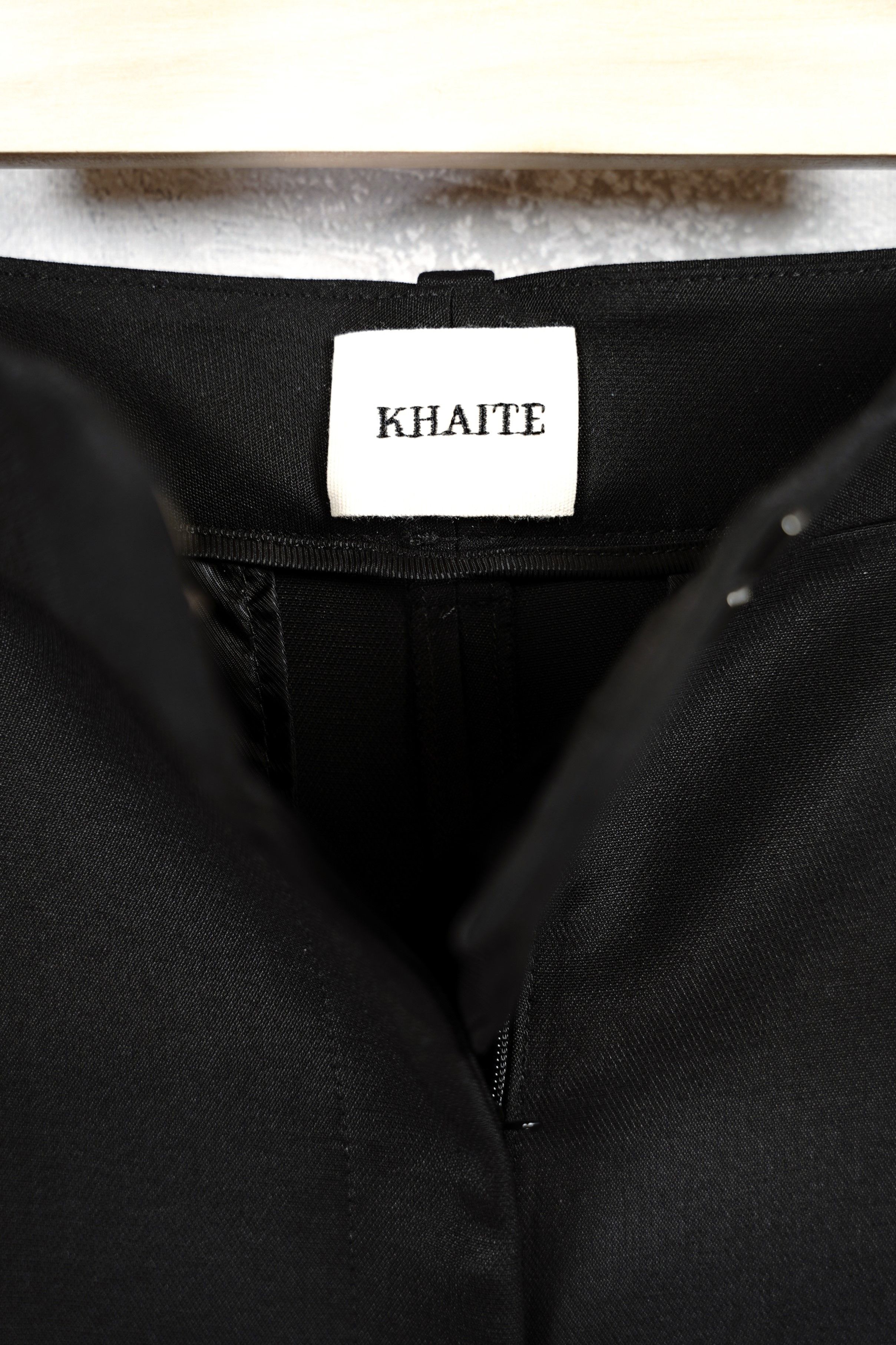 KHAITE Khaite Caiton straight-leg high-waisted cargo trousers Size 28" / US 6 / IT 42 - 4 Thumbnail