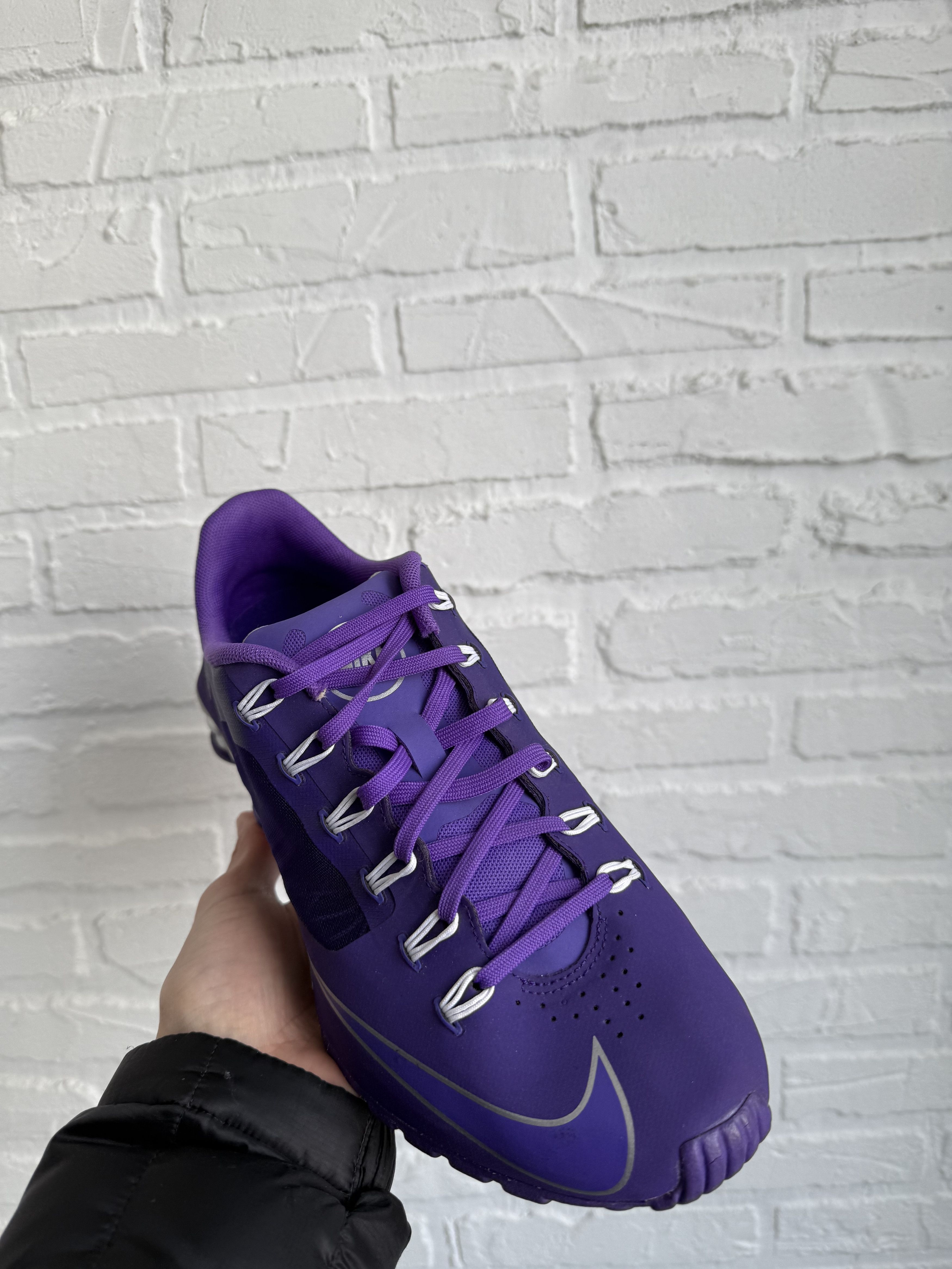 Nike 2014 Nike shox r4 superfly violet silver sneakers Size US 9 / EU 42 - 11 Thumbnail