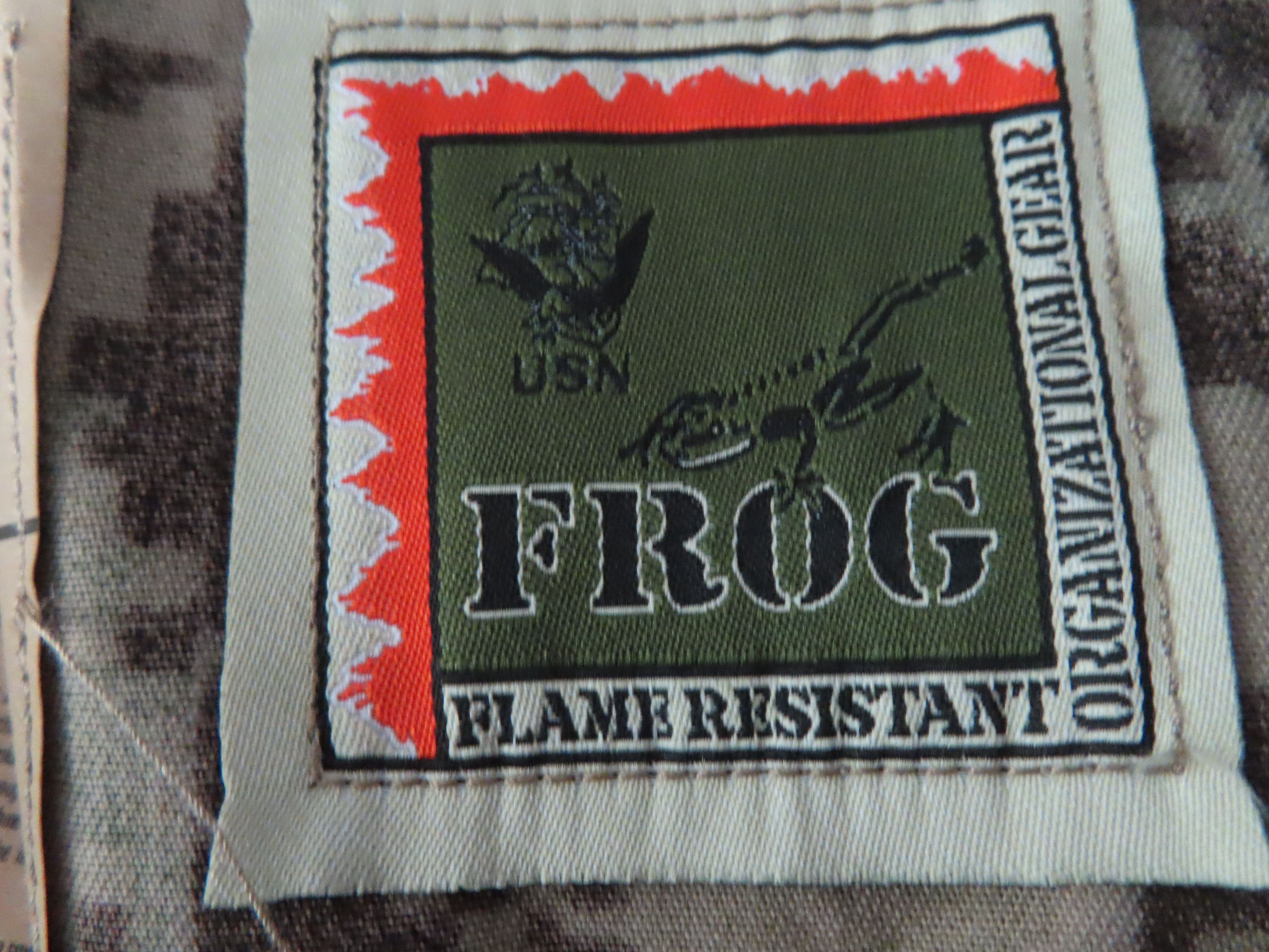 Vintage U.S. NAVY ARO2 WOODLAND FROG FLAME RESISTANT PANTS Size US 32 / EU 48 - 4 Thumbnail