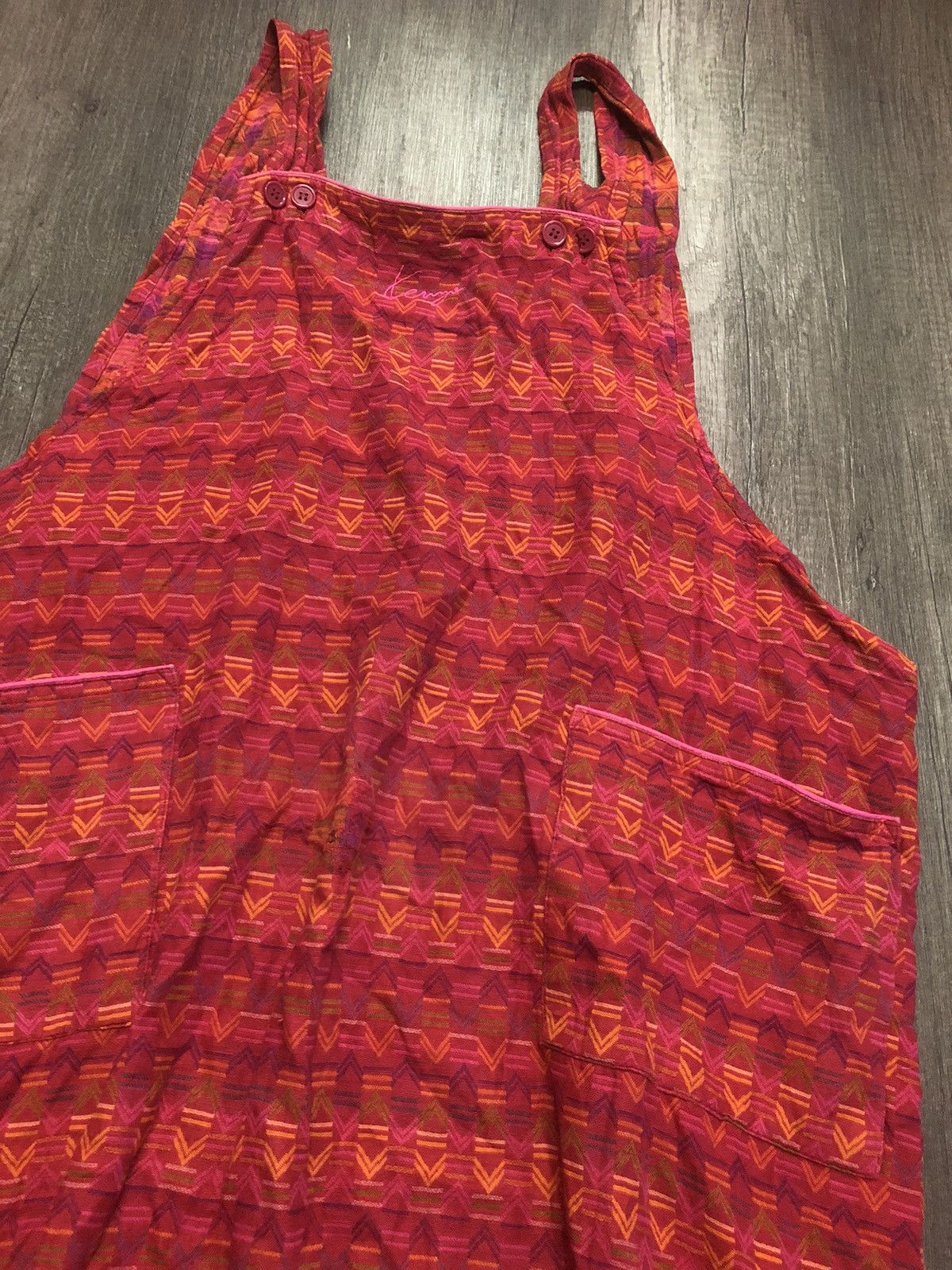 Designer × Kenzo × Vintage Vintage Kenzo Maison Apron Unisex Size ONE SIZE - 3 Thumbnail